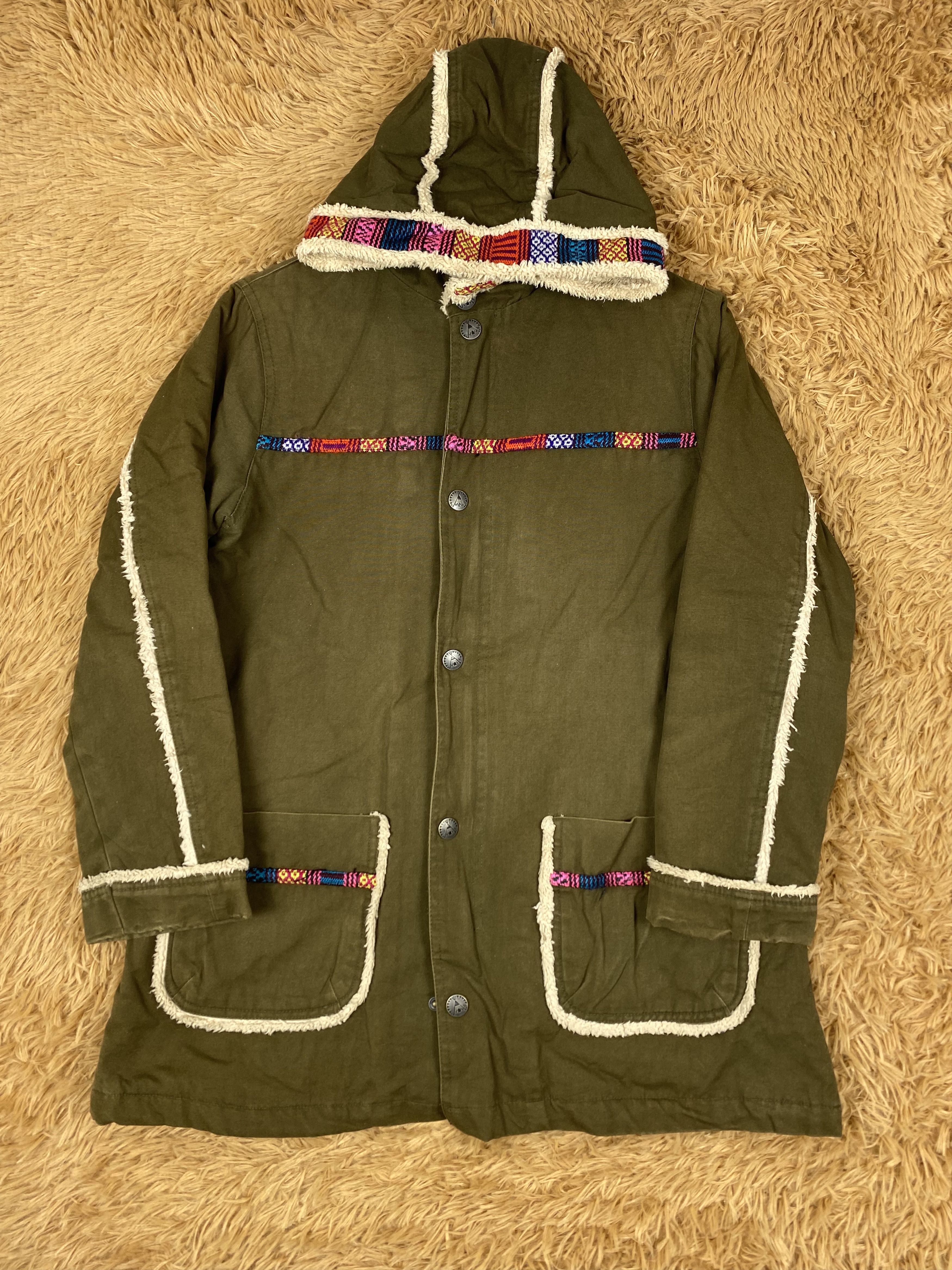 Japanese Brand Vintage Titicaca Fleece Lining Jacket DJ0945 Size US M / EU 48-50 / 2 - 4 Thumbnail
