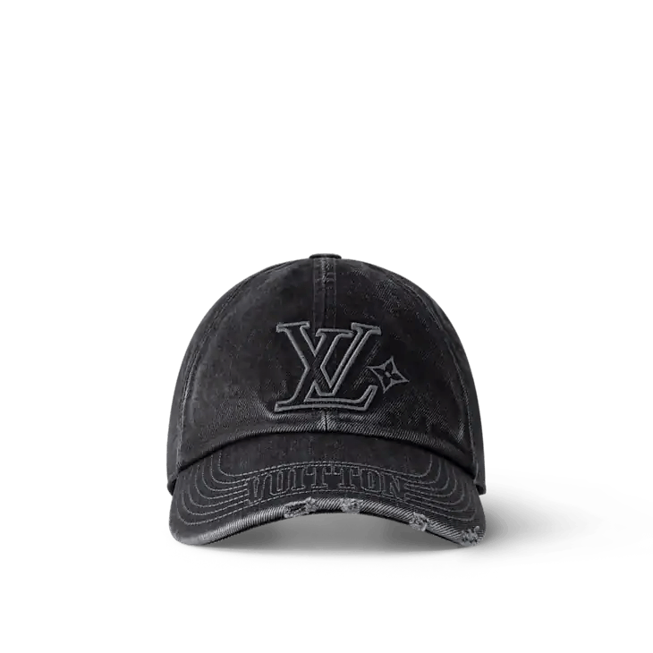 Louis Vuitton LV Denim Washed Cap Medium Size ONE SIZE - 1 Thumbnail
