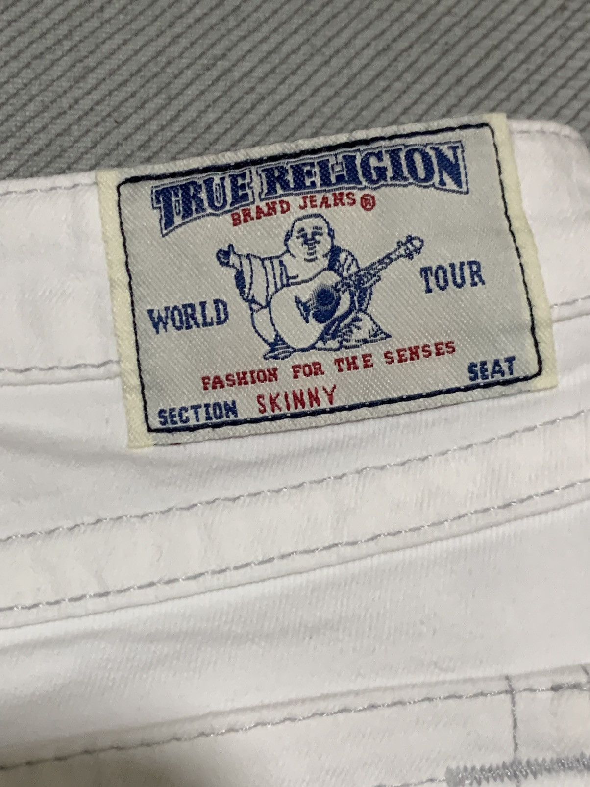 True Religion True Religion Basic Skinny W Flaps Jeans Size 28" / US 6 / IT 42 - 13 Thumbnail