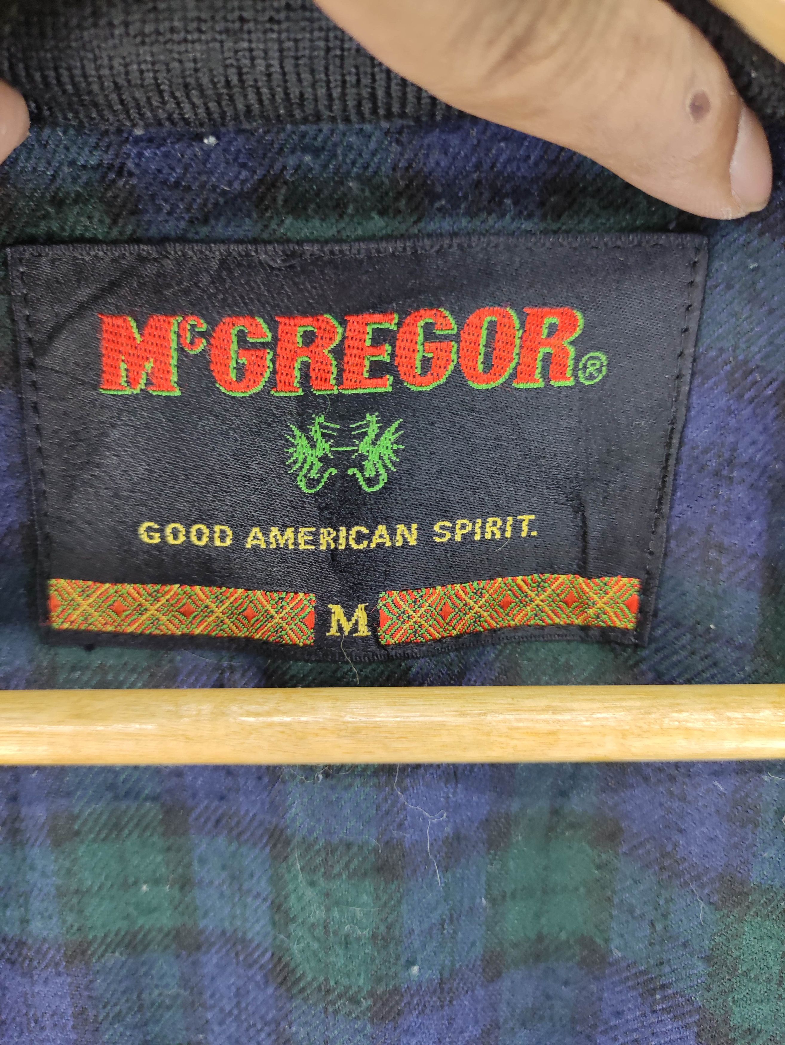 McGregor Vintage Mcgregor Wool Varsity Jacket Zipper Size US XL / EU 56 / 4 - 7 Thumbnail