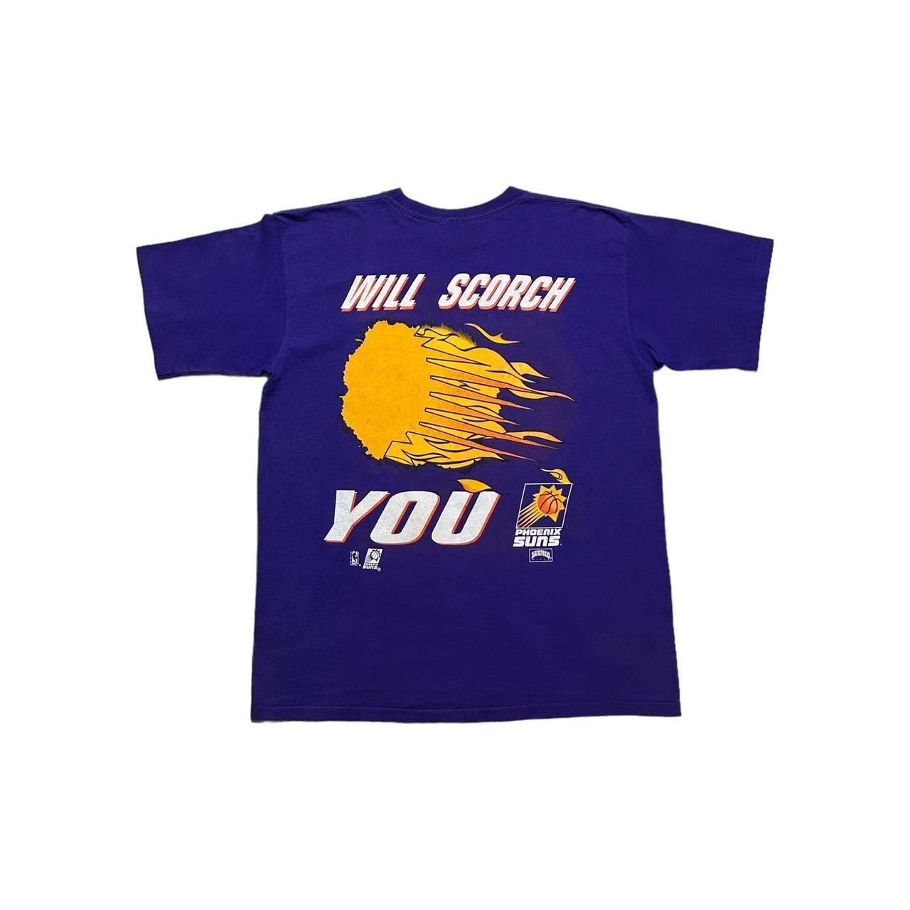 NBA × Nutmeg × Vintage Vintage Phoenix Suns Will Scorch You Nutmeg T-Shirt Size US XL / EU 56 / 4 - 1 Thumbnail