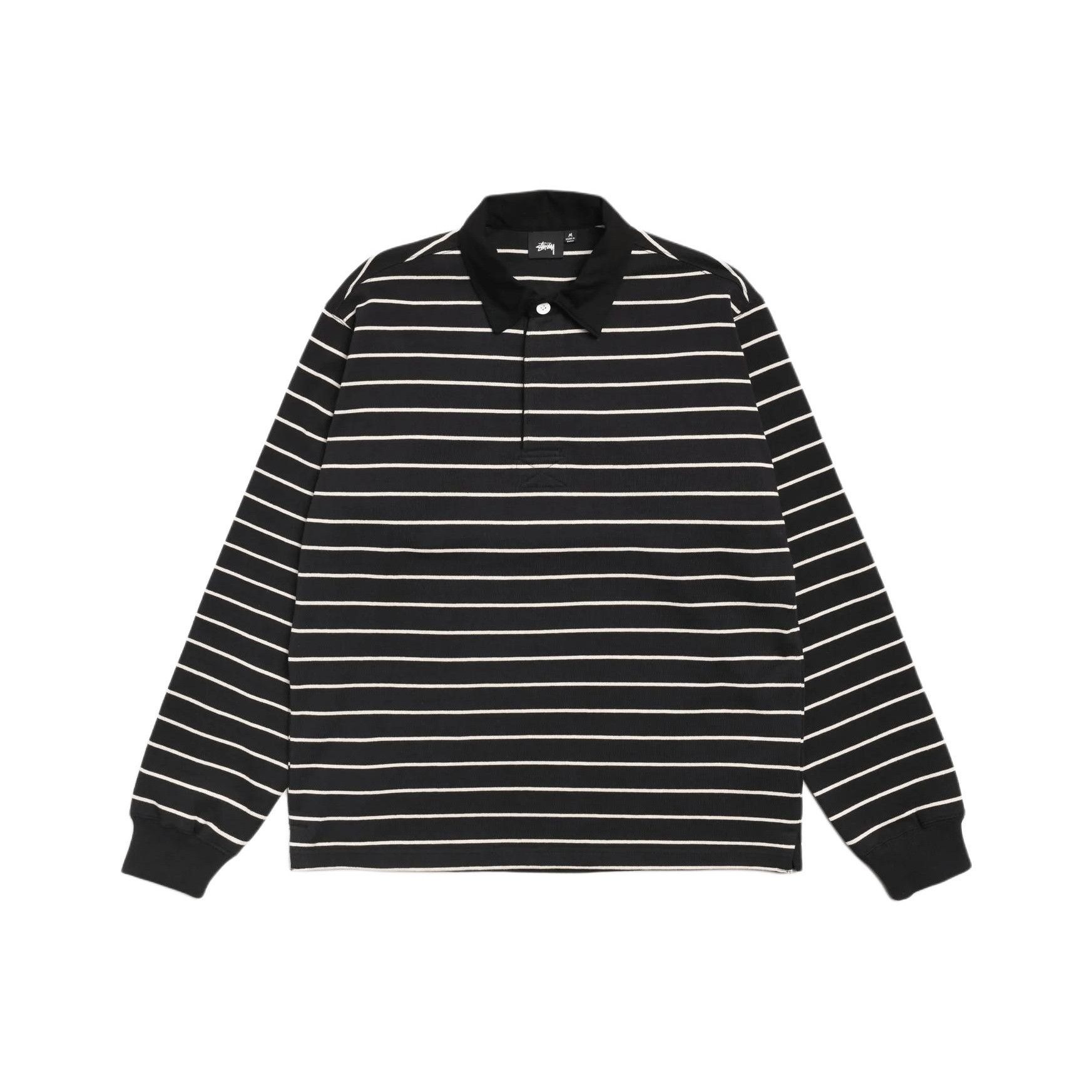 Stussy Stussy orange S cable knit polo shirt | Grailed