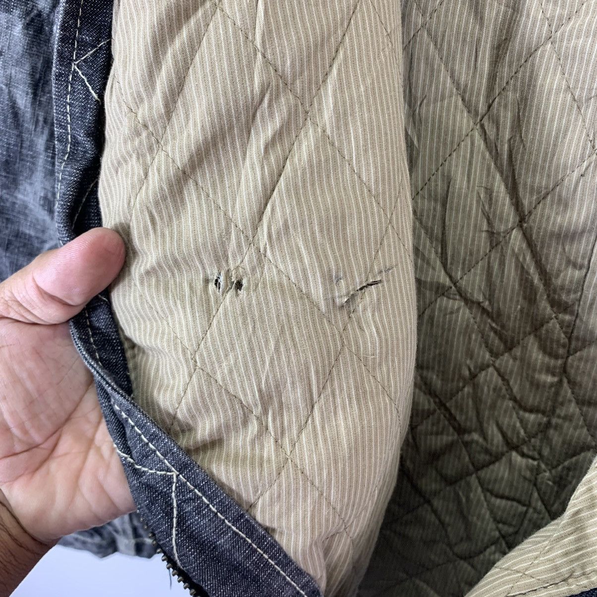 If Six Was Nine × In The Attic × Vintage ⚡️⚡️VINTAGE ALLIX DESIGN WEAR STONE WASH HOODIE JACKET Size US L / EU 52-54 / 3 - 13 Thumbnail