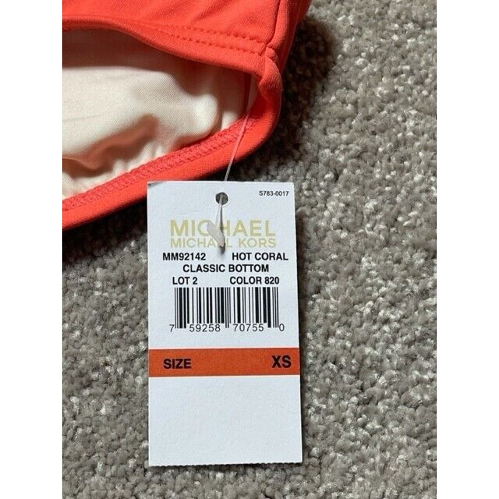 Michael Kors Michael Kors Bikini Bottom Womens XS Classic Lined Swim Size XS / US 0-2 / IT 36-38 - 7 Thumbnail