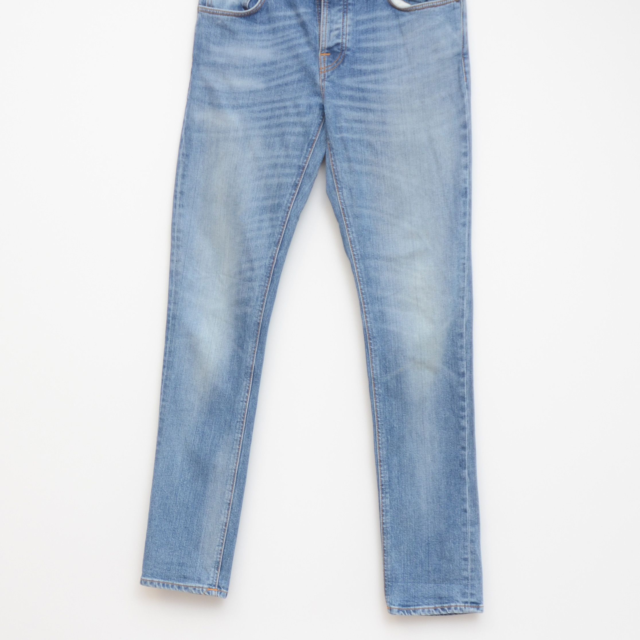 Nudie Jeans Nudie Jeans Steady W31 L34 faded Denim Button Fly Thim Size US 31 - 2 Thumbnail