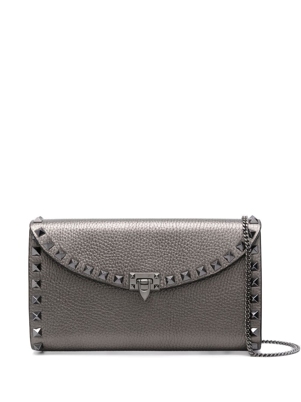 Valentino LEATHER ROCKSTUD MINI BAG WITH STRAP Size ONE SIZE - 1 Thumbnail