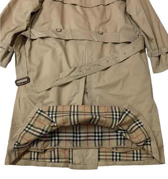 Burberry Burberrys Double Breasted Nova Check Trench Coat Size US M / EU 48-50 / 2 - 8 Thumbnail