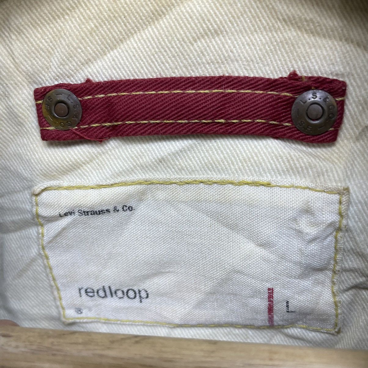 Japanese Brand 🔥Vintage Levis Redloop Denim Jackeadw In Japan Size US M / EU 48-50 / 2 - 7 Thumbnail