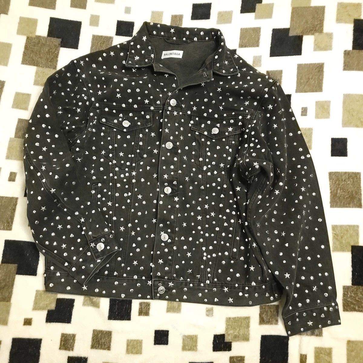 Balenciaga balenciaga denim jacket for men size S Size US S / EU 44-46 / 1 - 1 Thumbnail