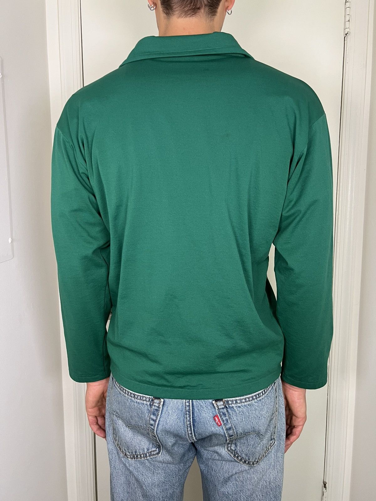 Vintage 70s Green Zip Up Size US L / EU 52-54 / 3 - 4 Thumbnail