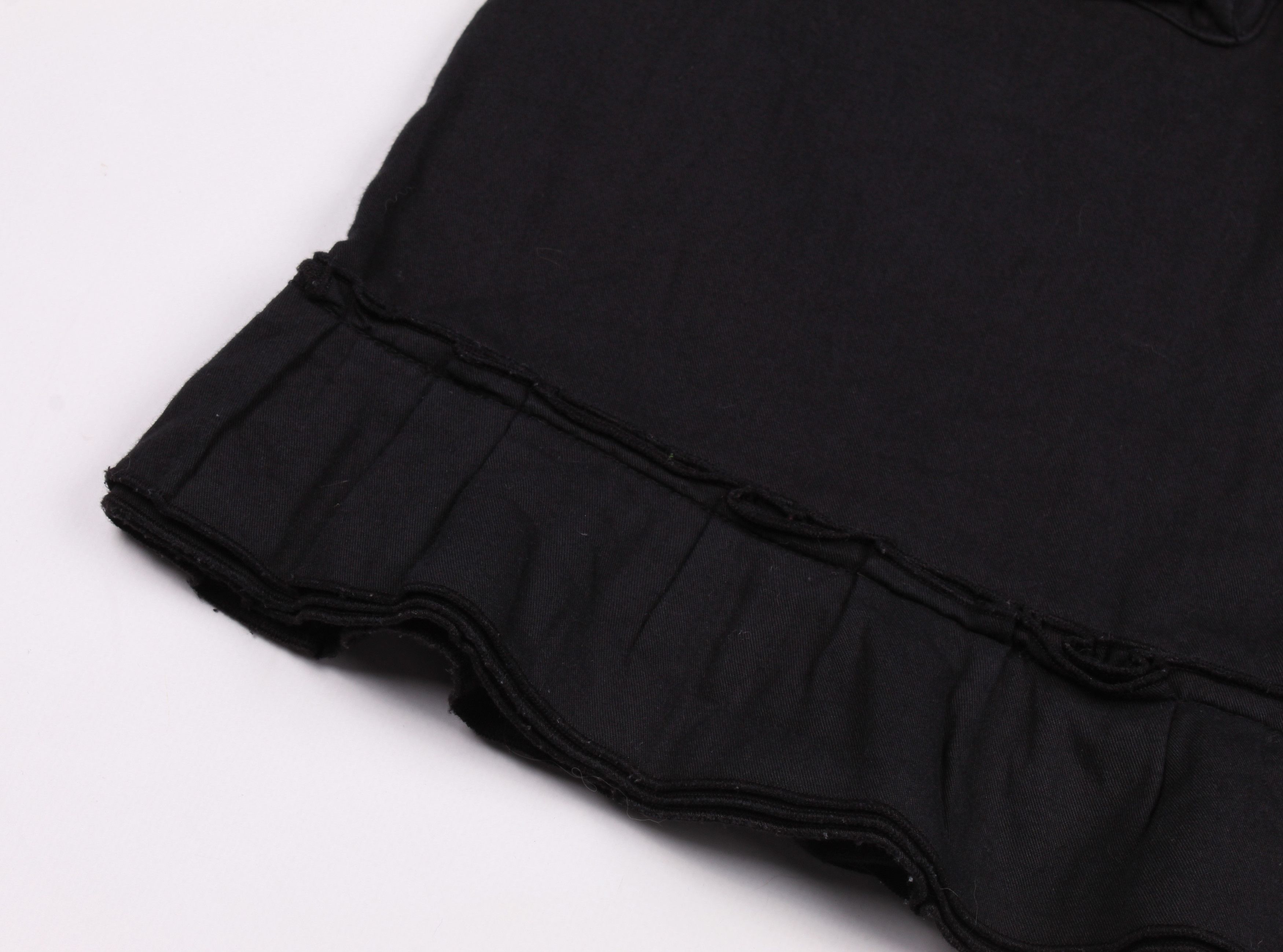 Sonia Rykiel × Vintage Sonia Rykiel Enfant Kids Stone Embroidered Mini Skirt Size 26" / US 2 / IT 38 - 6 Thumbnail