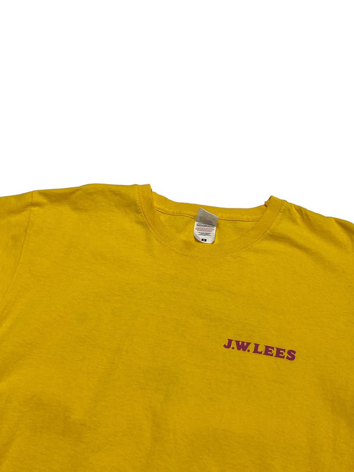 Other Vintage J.W. LEES Manchester Lager Beer Yellow T Shirt Size US M / EU 48-50 / 2 - 3 Thumbnail