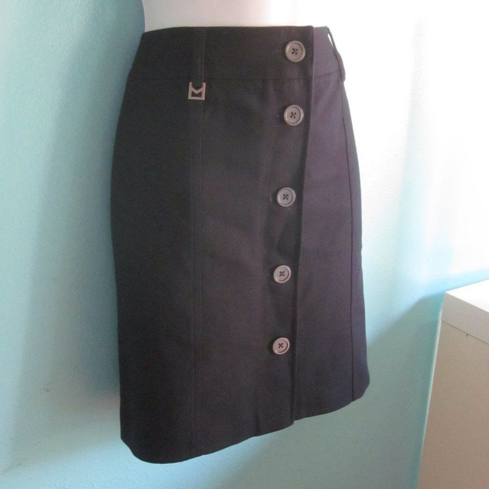 Michael Kors Michael Kors Navy Blue Mini Pencil Skirt Size 6 Size 27" / US 4 / IT 40 - 8 Thumbnail
