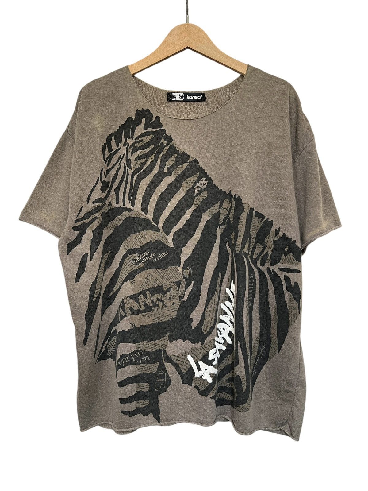 Kansai Yamamoto Archive Kansai Eye ‘La Savanne” Boxy Cut Deconstruct Tops Size US L / EU 52-54 / 3 - 1 Thumbnail