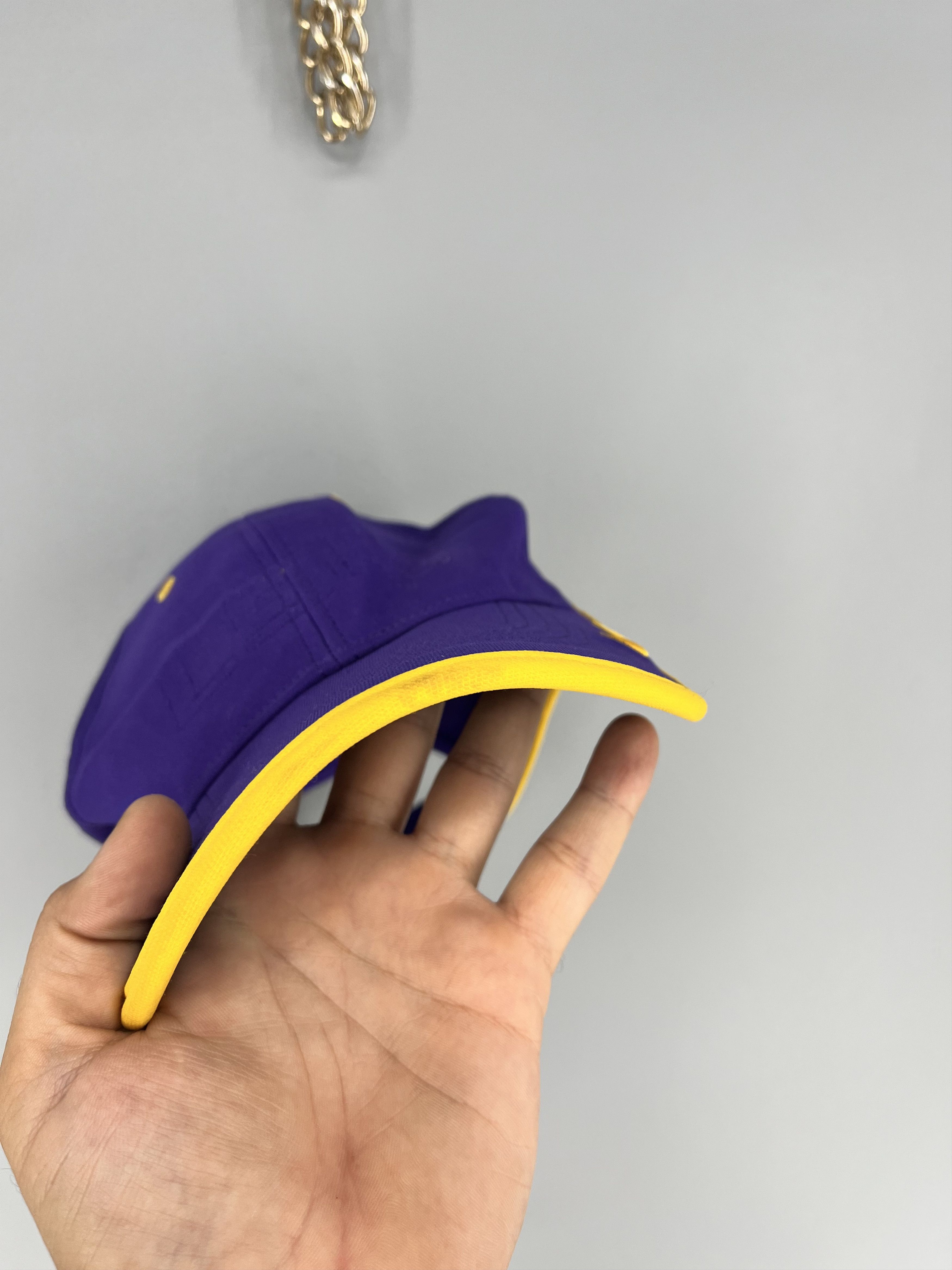 Nike LSU Tigers Nike Ball Cap Hat Adult One Size Purple Gold Size ONE SIZE - 9 Thumbnail