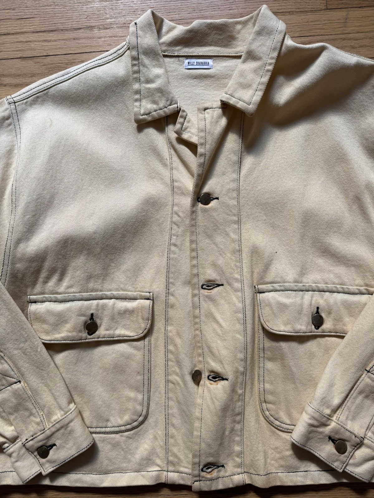 Willy Chavarria Willy Chavarria Denim Suit Sample Size US M / EU 48-50 / 2 - 2 Thumbnail