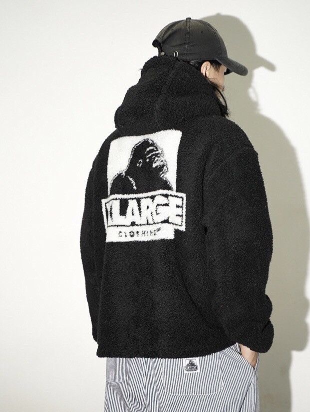 Xlarge X-LARGE Boa Fleece Zip-Up Hoodie Jacket Size US XL / EU 56 / 4 - 7 Thumbnail