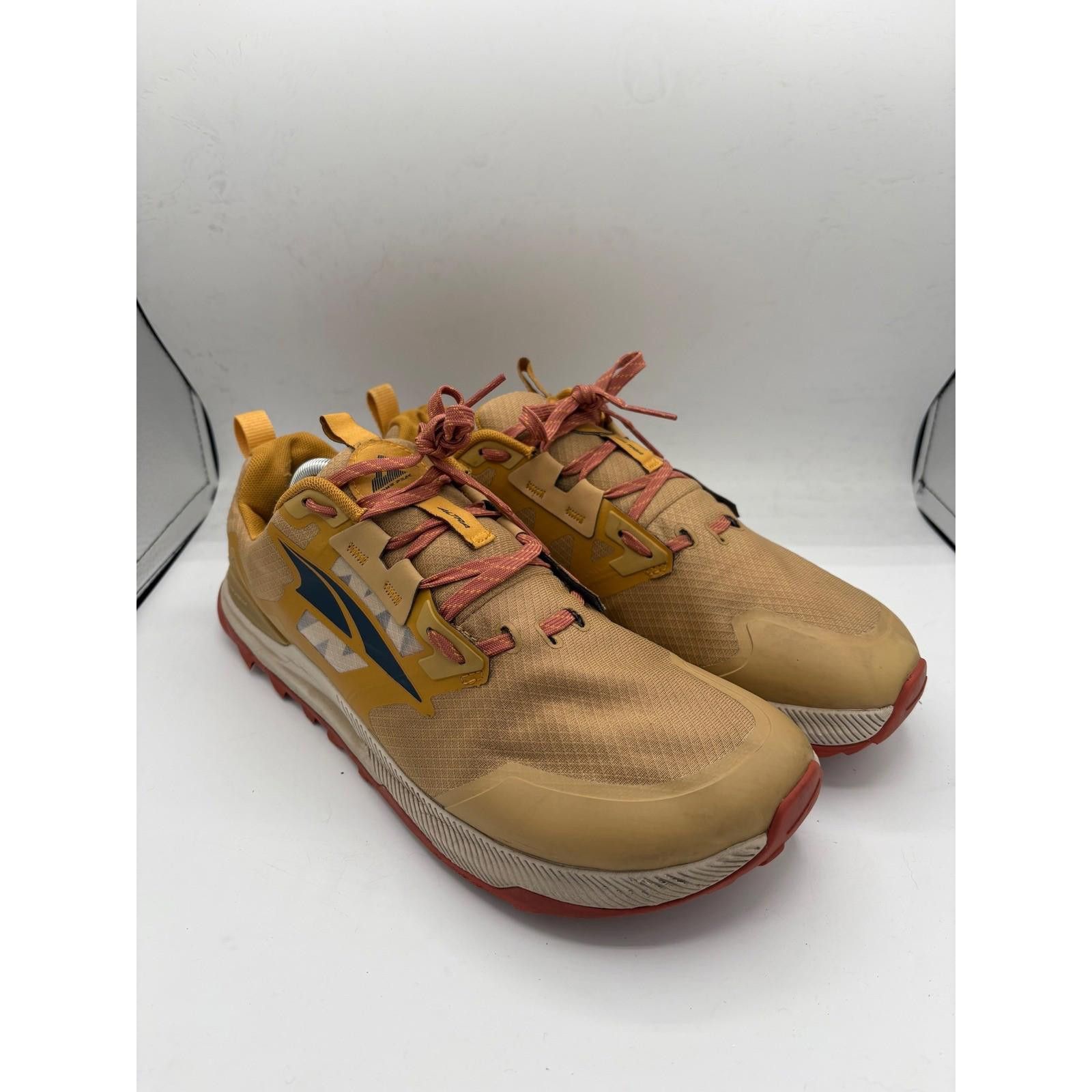 Altra Altra Lone Peak 7 Mens 11.5 Trail Running Shoes Tan Orange Size US 11.5 / EU 44-45 - 1 Thumbnail