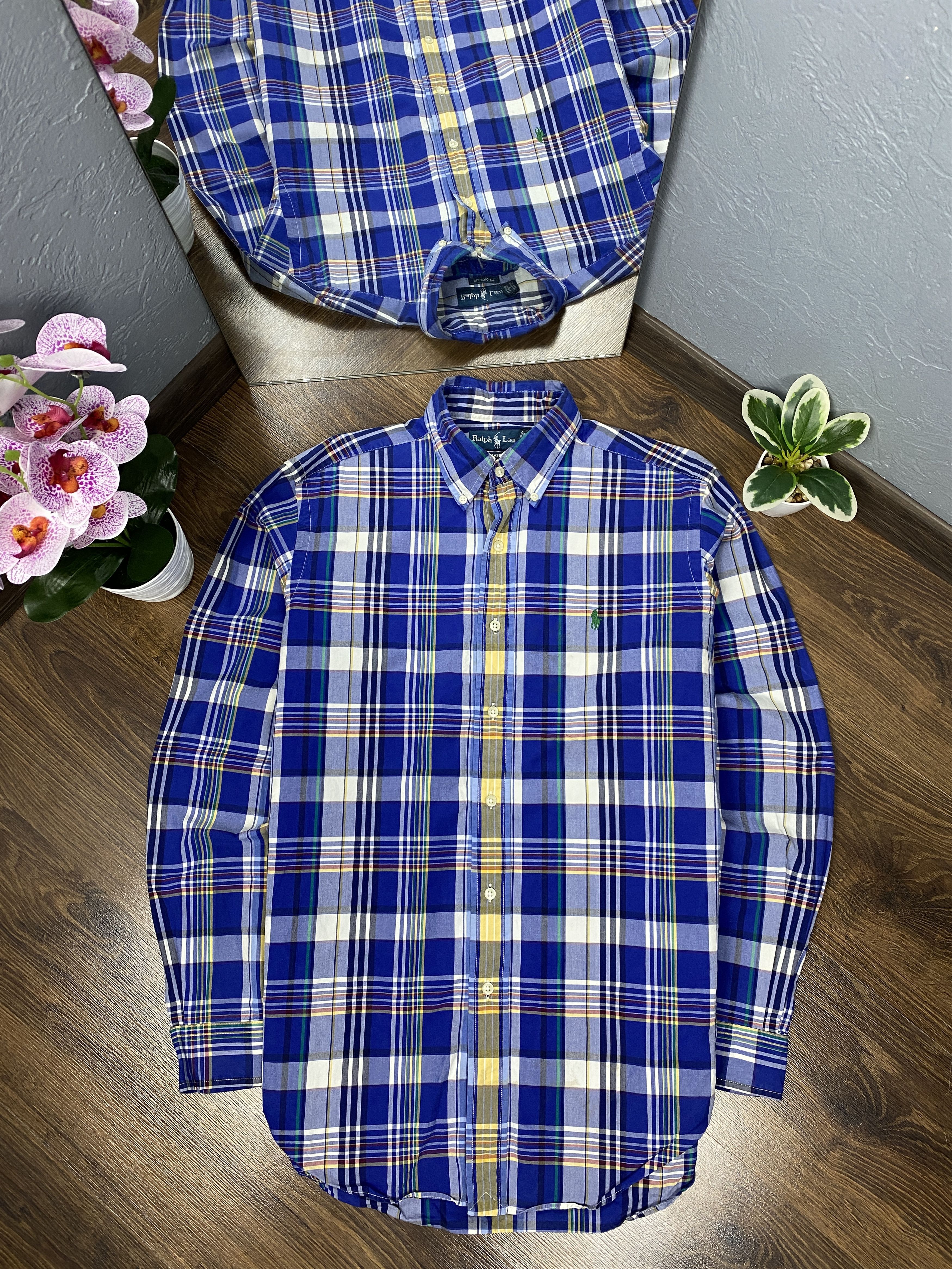 Polo Ralph Lauren × Ralph Lauren Polo Ralph Lauren vintage long sleeve plaid shirt y2k Size US M / EU 48-50 / 2 - 1 Thumbnail