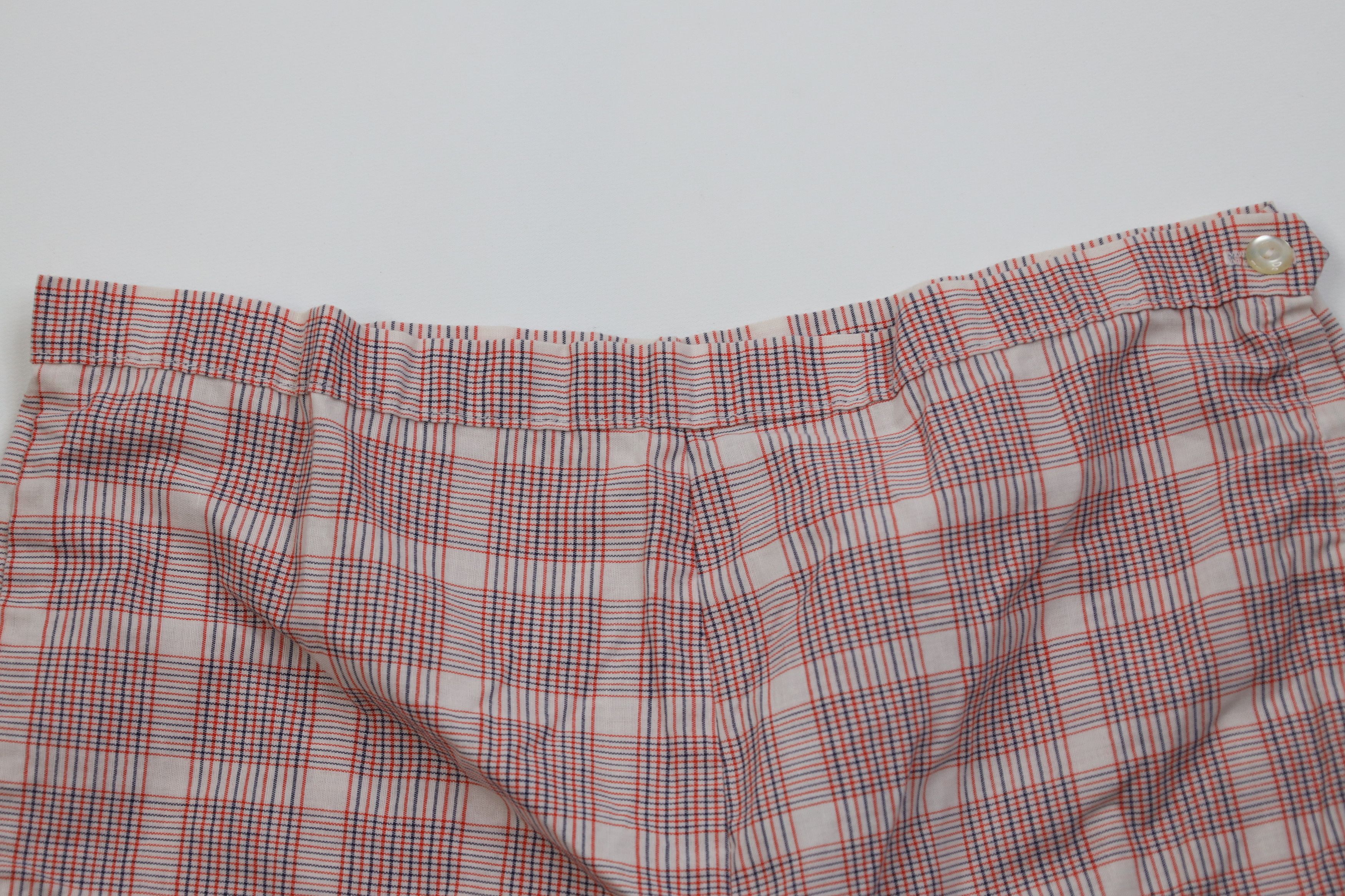 Vintage Vintage 50s Streetwear Lightweight Chino Shorts Red USA Size 30" / US 8 / IT 44 - 2 Thumbnail