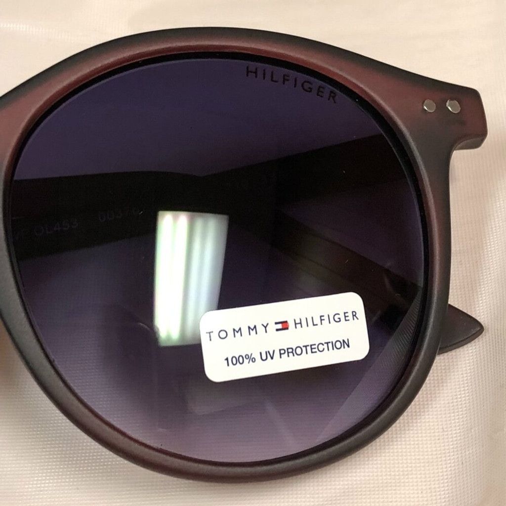 Tommy Hilfiger Tommy Hilfiger Brown Round Frame Sunglasses Size ONE SIZE - 2 Thumbnail
