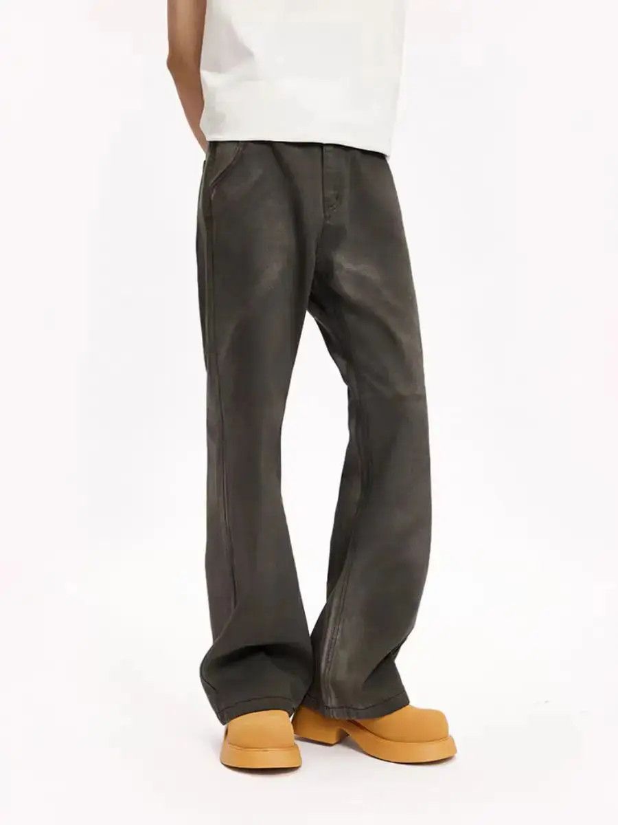 Japanese Brand Paint-smeared dirty jeans with hipster design Size US 30 / EU 46 - 5 Thumbnail