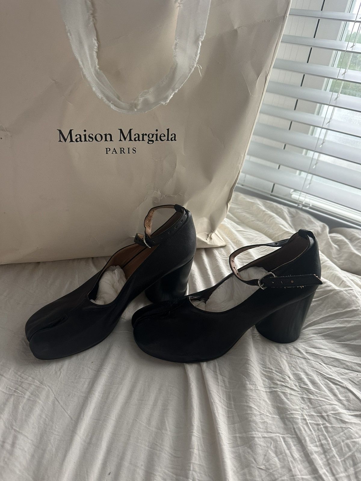 Maison Margiela Maison Margiela Tabi Mary Jane Heels — Size 39 (US 9) Size US 9 / IT 39 - 2 Thumbnail