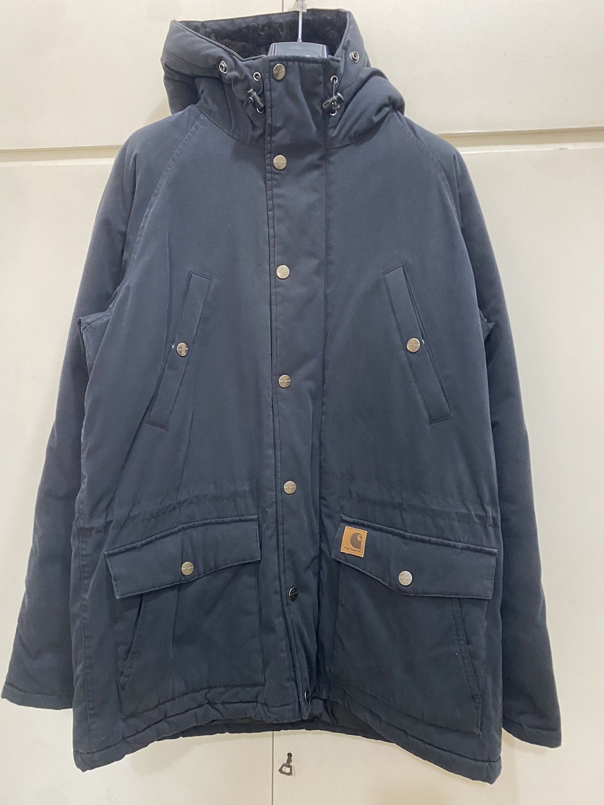 Carhartt Wip Carhartt WIP Trapper Parka, size XL, black, used Size US XL / EU 56 / 4 - 2 Thumbnail