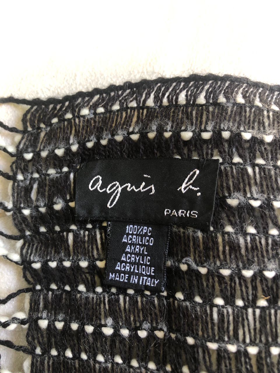 agnes b. Agnes B. Scarf / Muffler / Neckwear SS1456 Size ONE SIZE - 6 Thumbnail