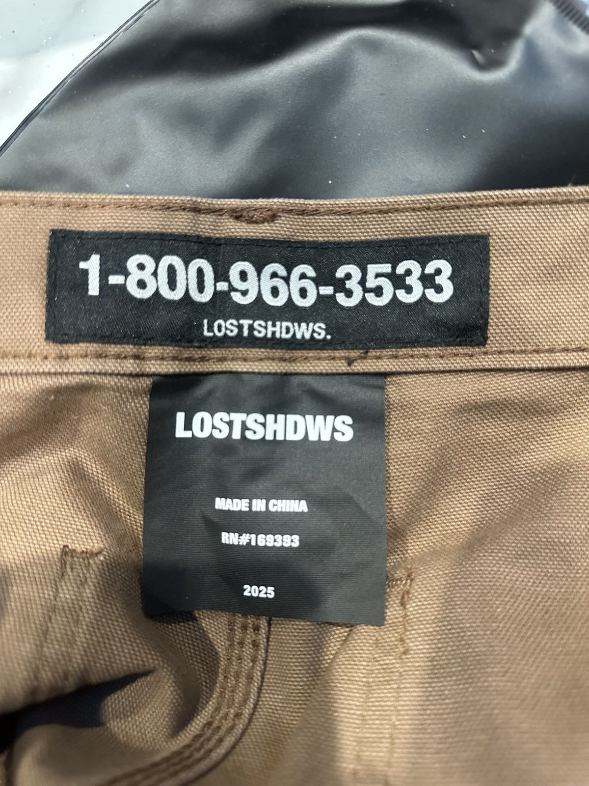 LOSTSHDWS Lost SHDWS Detachable Double Knee Cork Carpenter Jeans Size US 32 / EU 48 - 3 Thumbnail