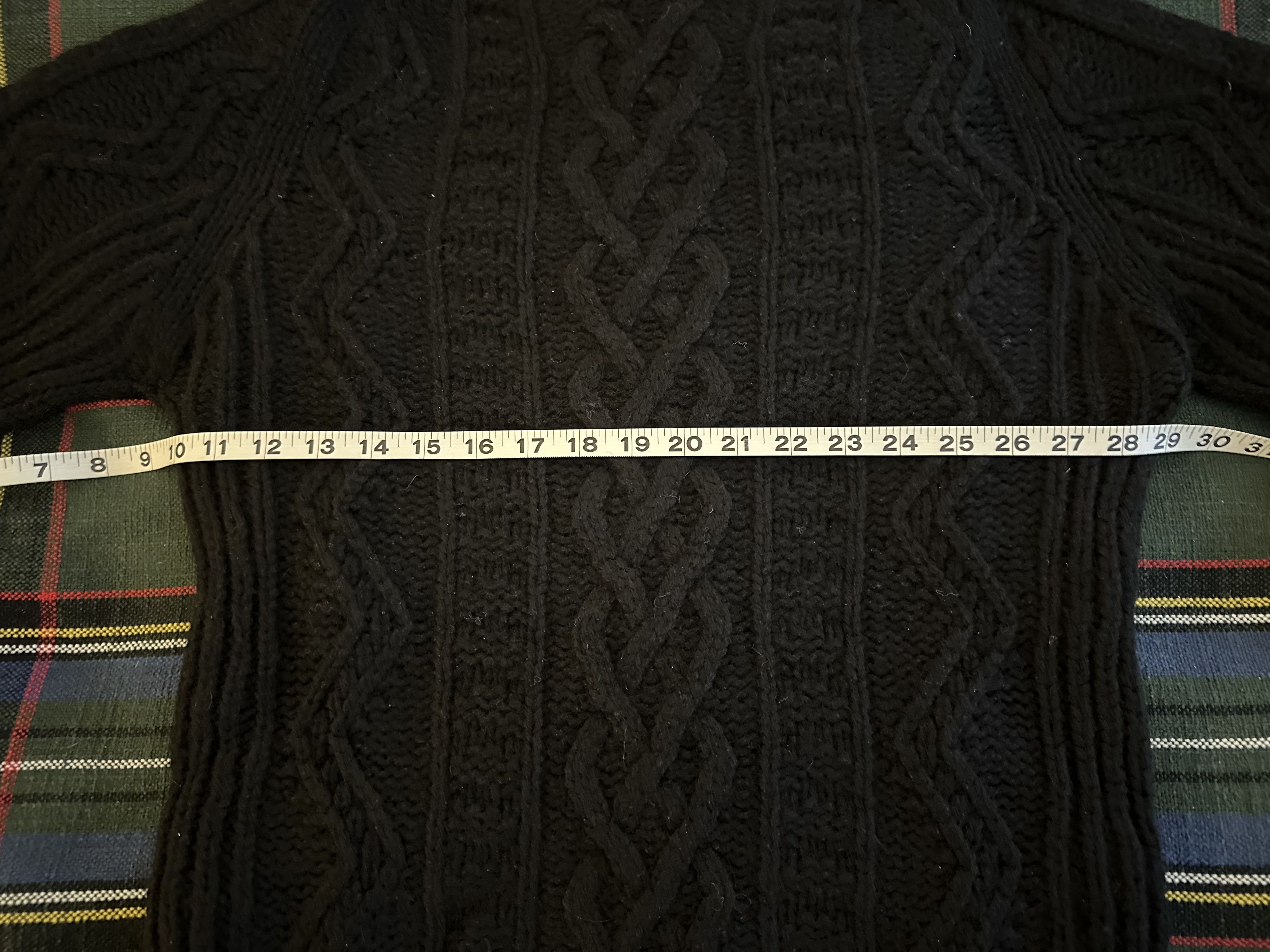 Howlin' Super Cult Slim-Fit Cable-Knit Virgin Wool Sweater Size US S / EU 44-46 / 1 - 5 Thumbnail