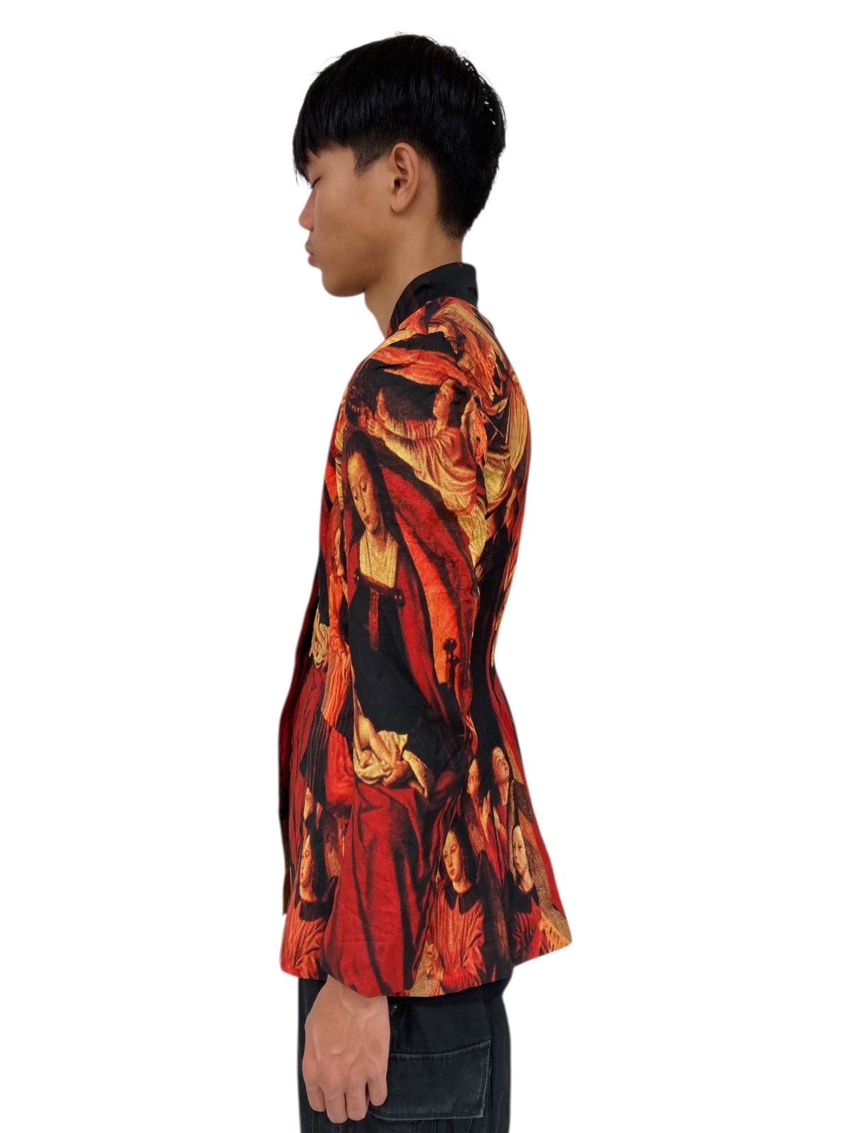 20471120 1980s Astro - C.1498 Notre Dame De Paris - Jean Hey Blazer Size 36S - 4 Thumbnail