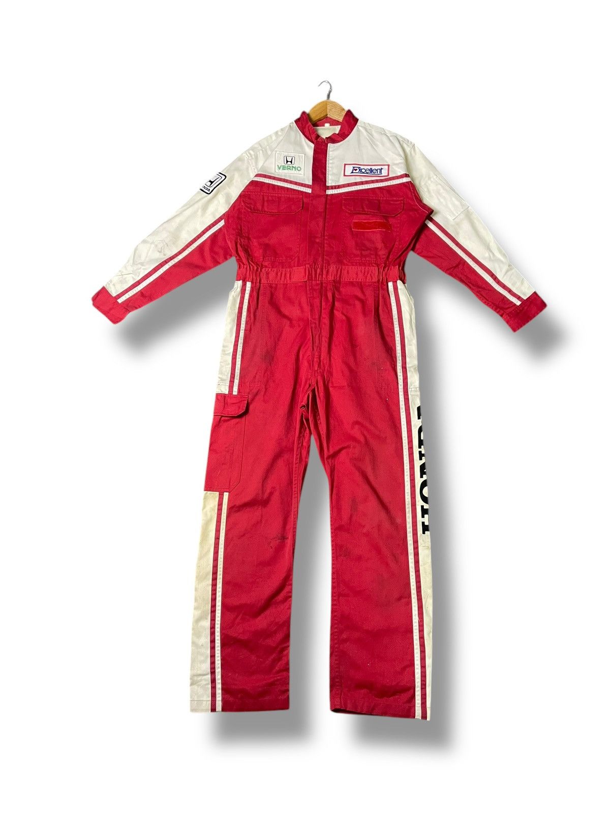 Honda Honda x Vintage Racing Jumpsuit Coverall (32) Size US 34 / EU 50 - 3 Thumbnail
