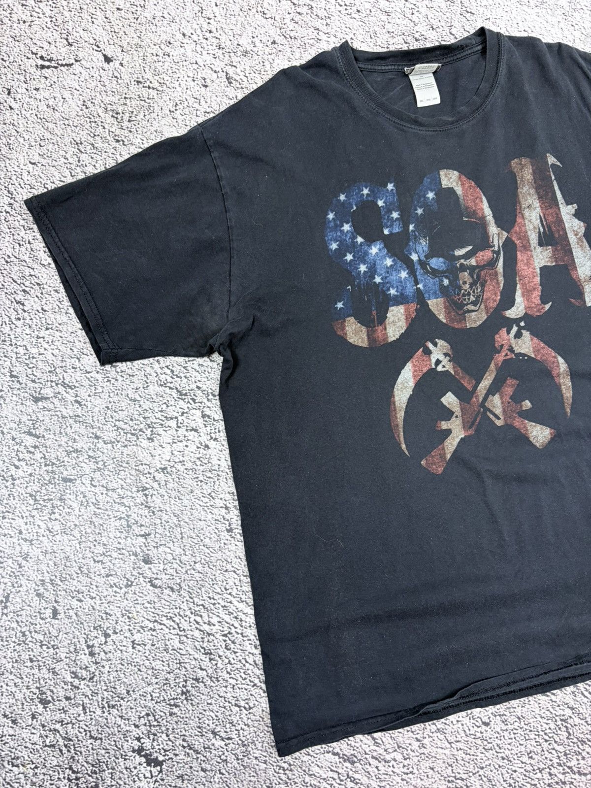 Band Tees Vintage Sons Of Anarchy SOA Graphic Skull Tee 2XL Size US XXL / EU 58 / 5 - 2 Thumbnail