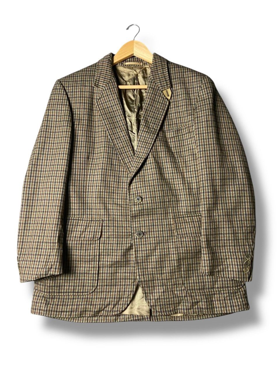 Aquascutum Vintage Aquascutum Checkered Blazer (159) Size US XS / EU 42 / 0 - 1 Thumbnail