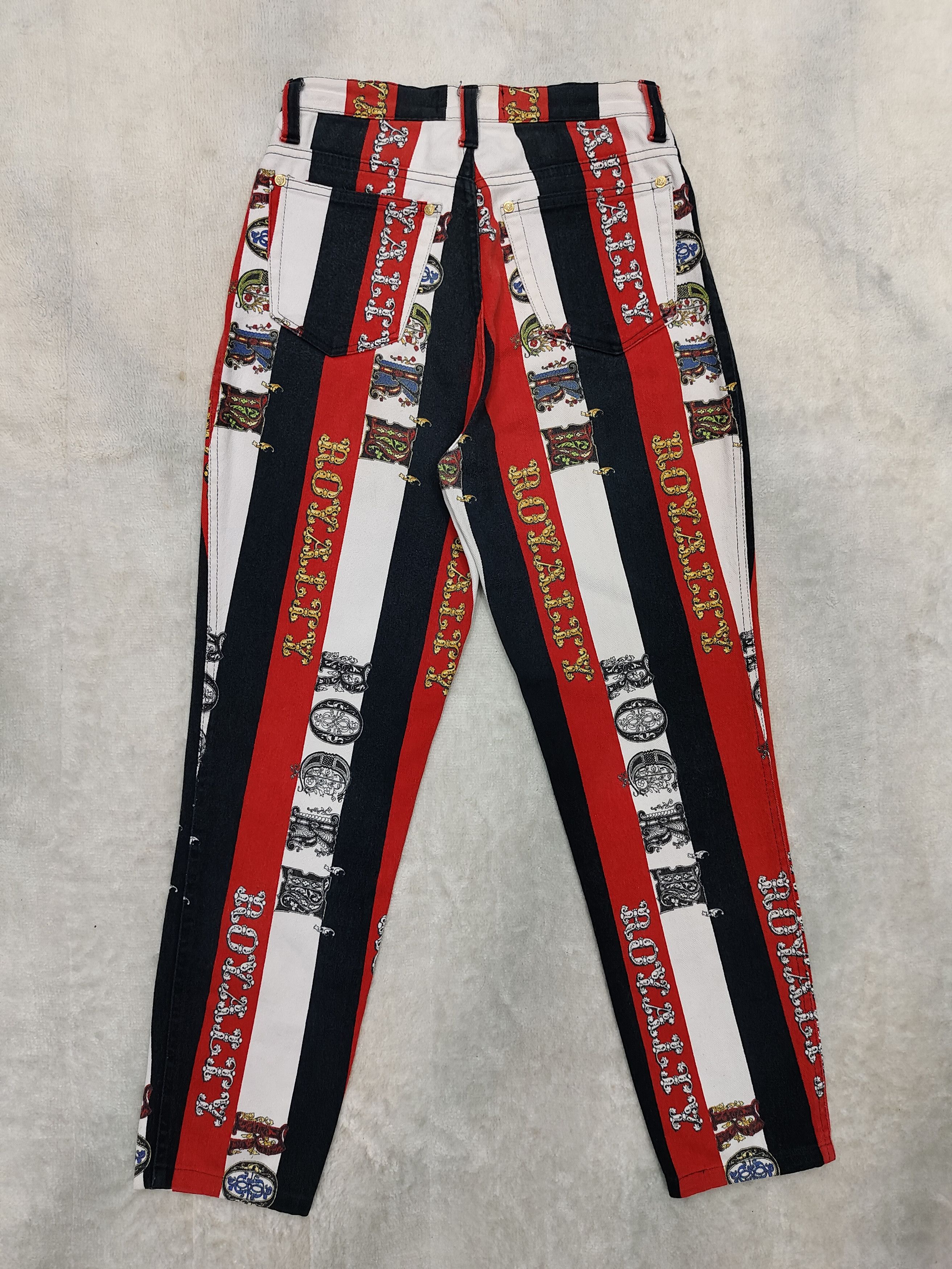 Versace Jeans Couture RARE🔥Vtg Versace Jeans Couture🔥Rock'n Royalty Baggy Pants Size 31" - 3 Thumbnail