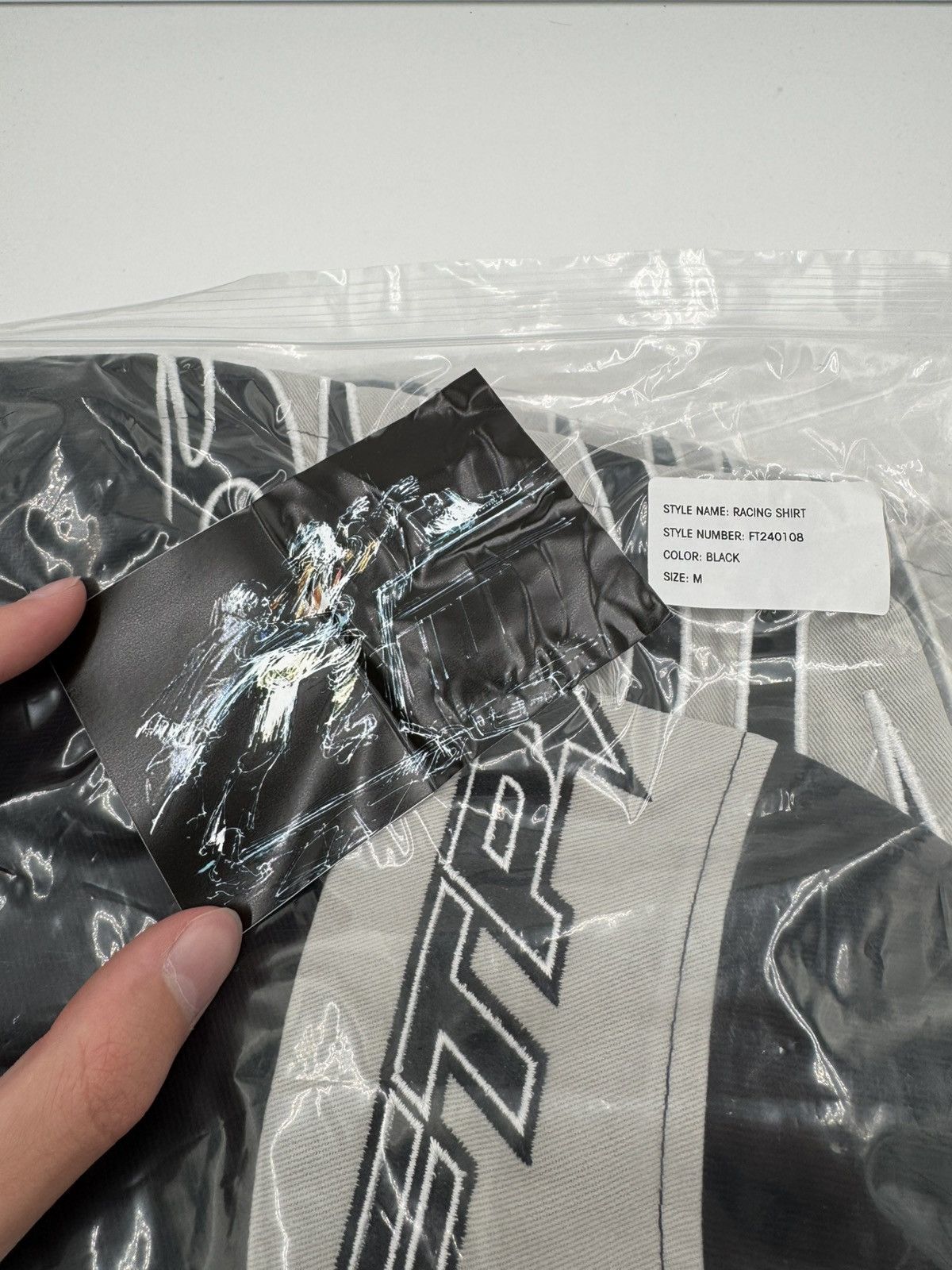 Fuck The Population FTP Raceway Button Up Shirt Black Size US M / EU 48-50 / 2 - 5 Thumbnail