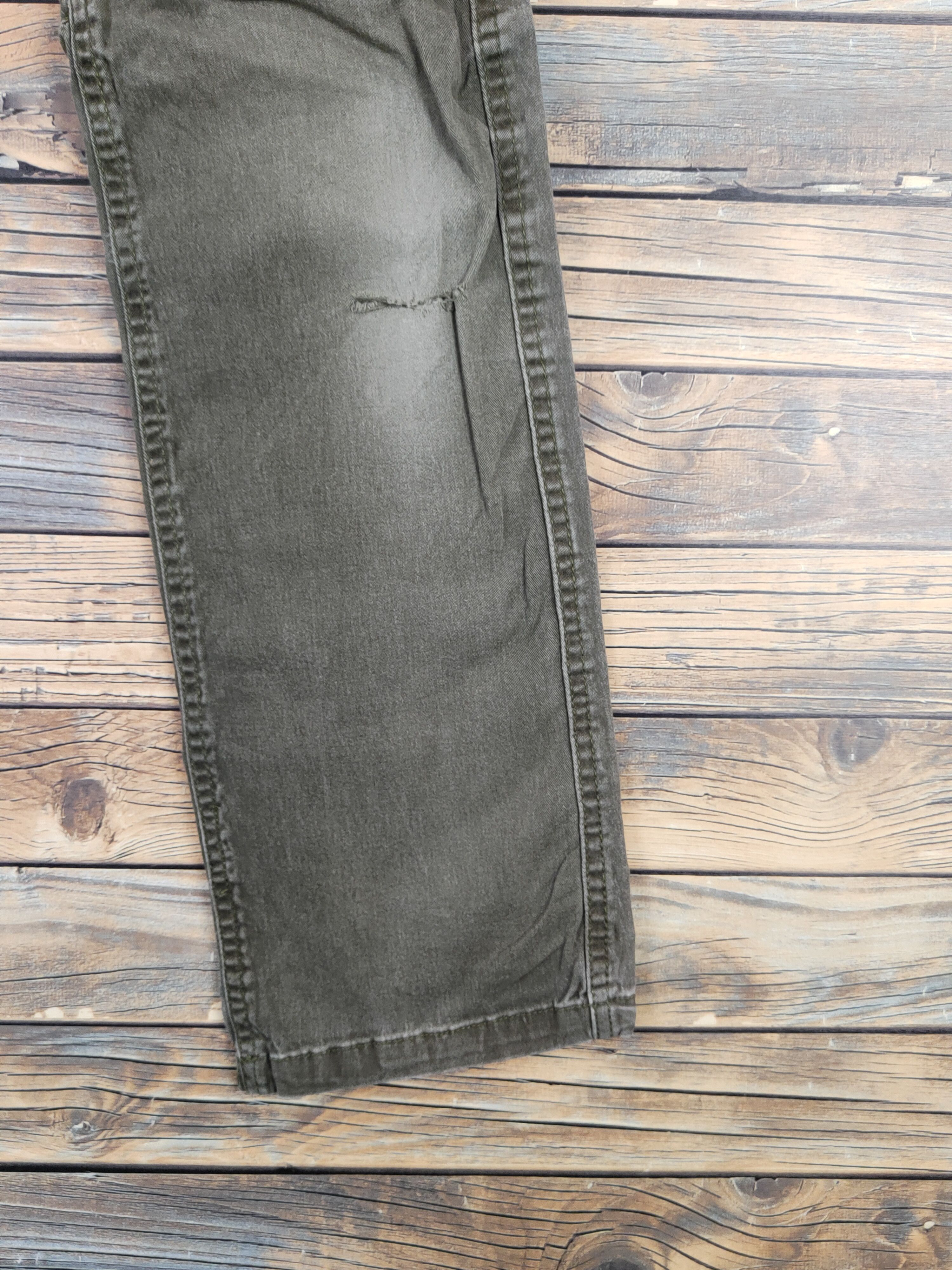 Japanese Brand Geride Olive Faded Multipocket Tactical Cargo Pants #W1047 Size US 29 - 6 Thumbnail
