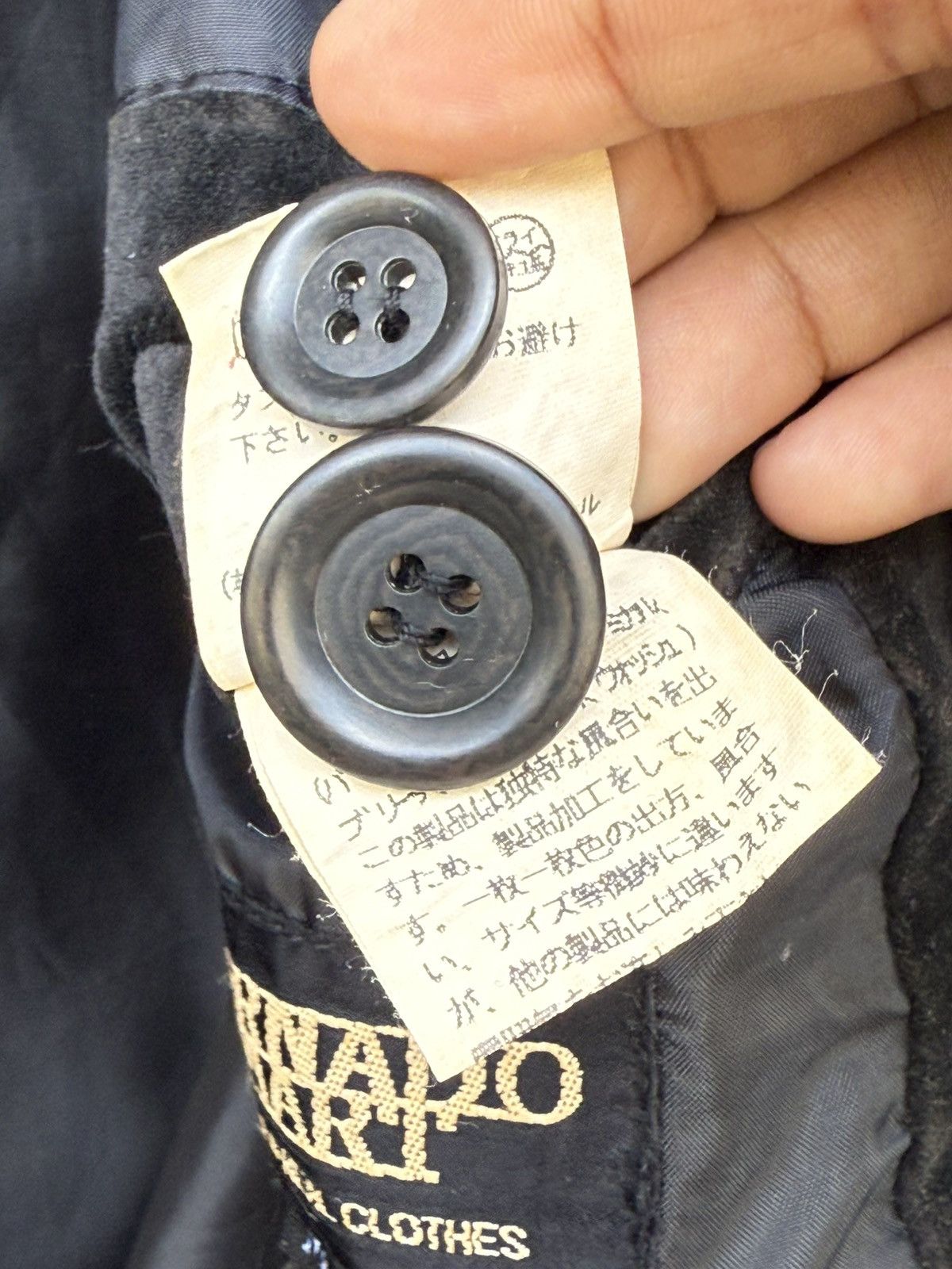 Tornado Mart 1990s Tornado Mart Double Collar Mud Wash Velvet Jacket Size US M / EU 48-50 / 2 - 18 Thumbnail
