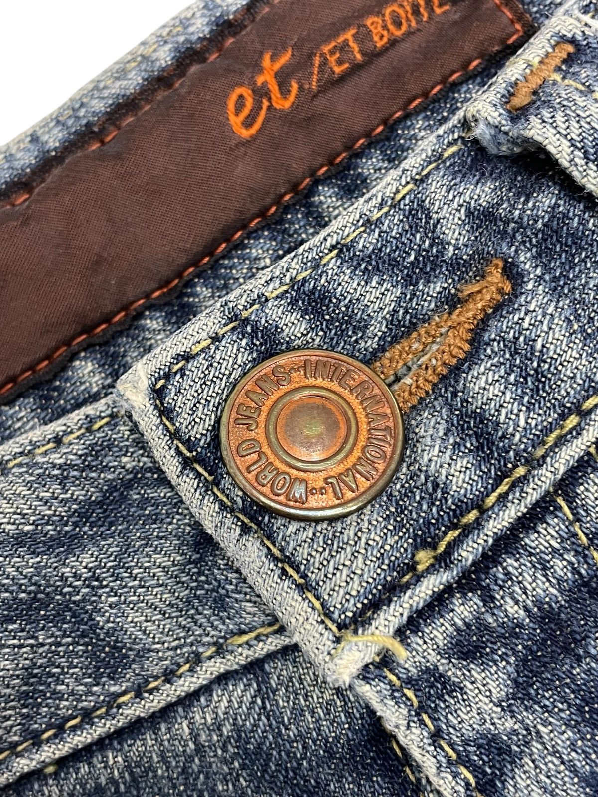 Japanese Brand × Tornado Mart et/ET BOÎTE Mud Wash Old Vintage Flare Nippon Denim Size US 28 / EU 44 - 9 Thumbnail