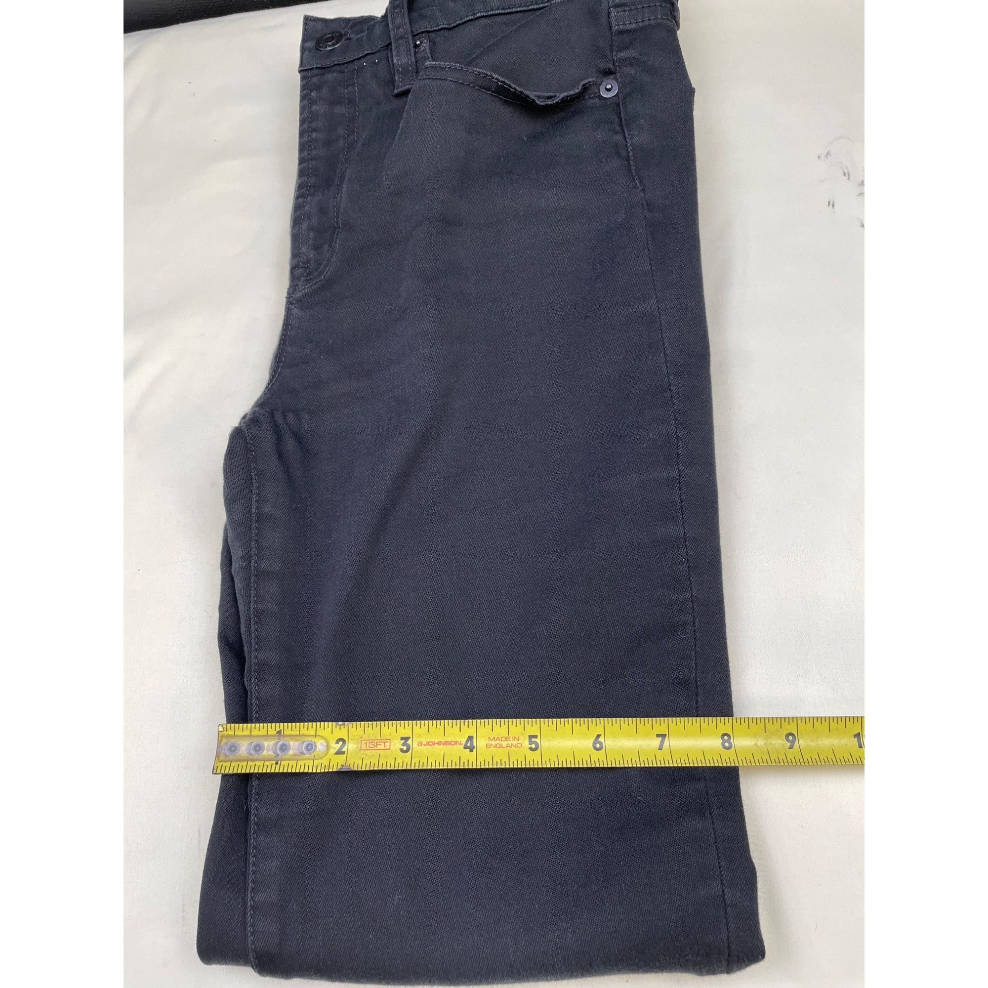 Other J Crew Women's Black 9' High Rise Skinny/toothpick Jeans Siz Size 28" / US 6 / IT 42 - 4 Thumbnail
