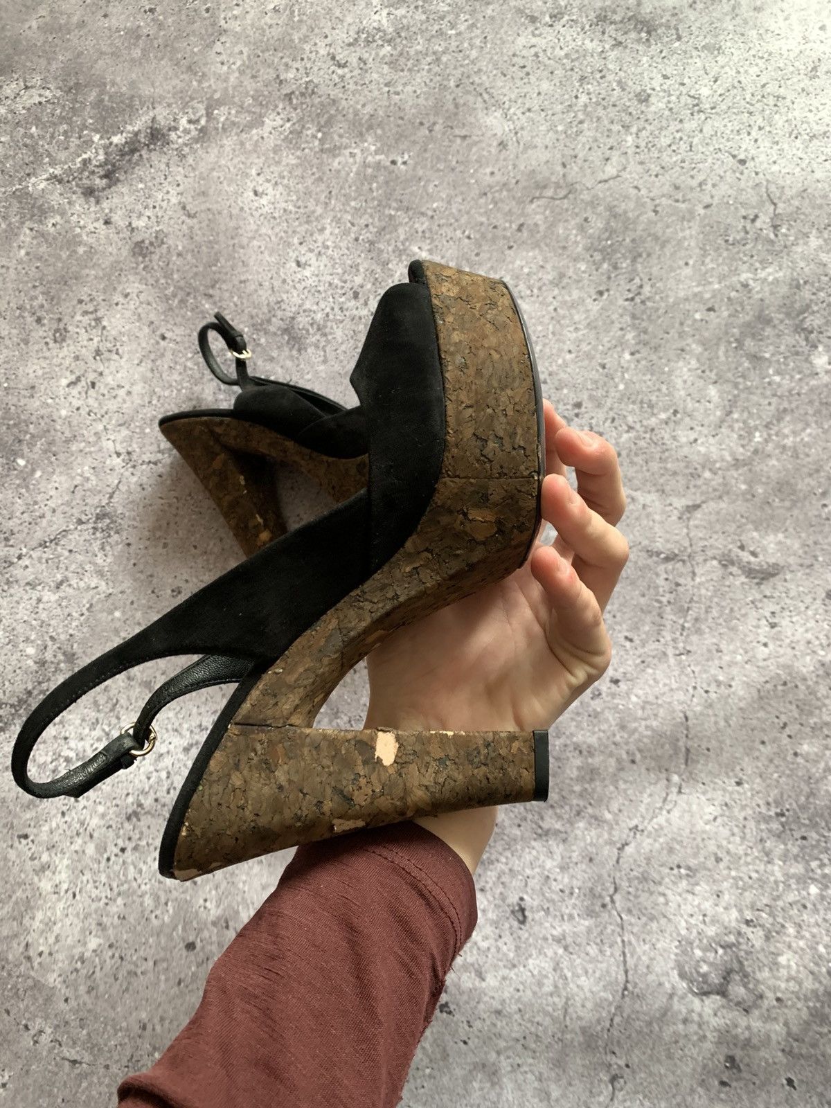 Gucci 🔥GUCCI BY TOM FORM PLATFORM HEELS Size US 8.5 / IT 38.5 - 4 Thumbnail