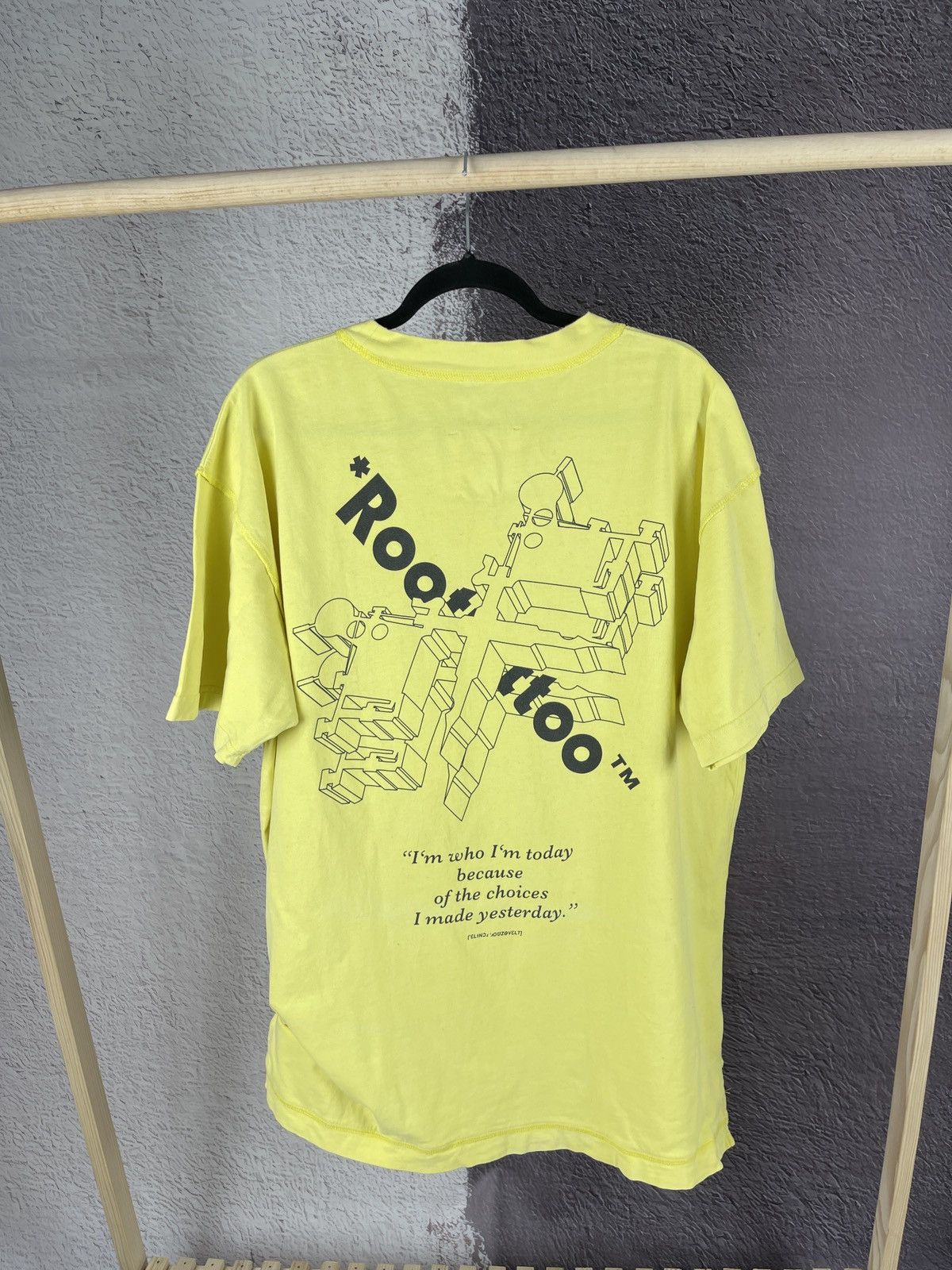 Other Roottattoo vintage yellow oversized tee shirt size XL Size US XL / EU 56 / 4 - 1 Thumbnail