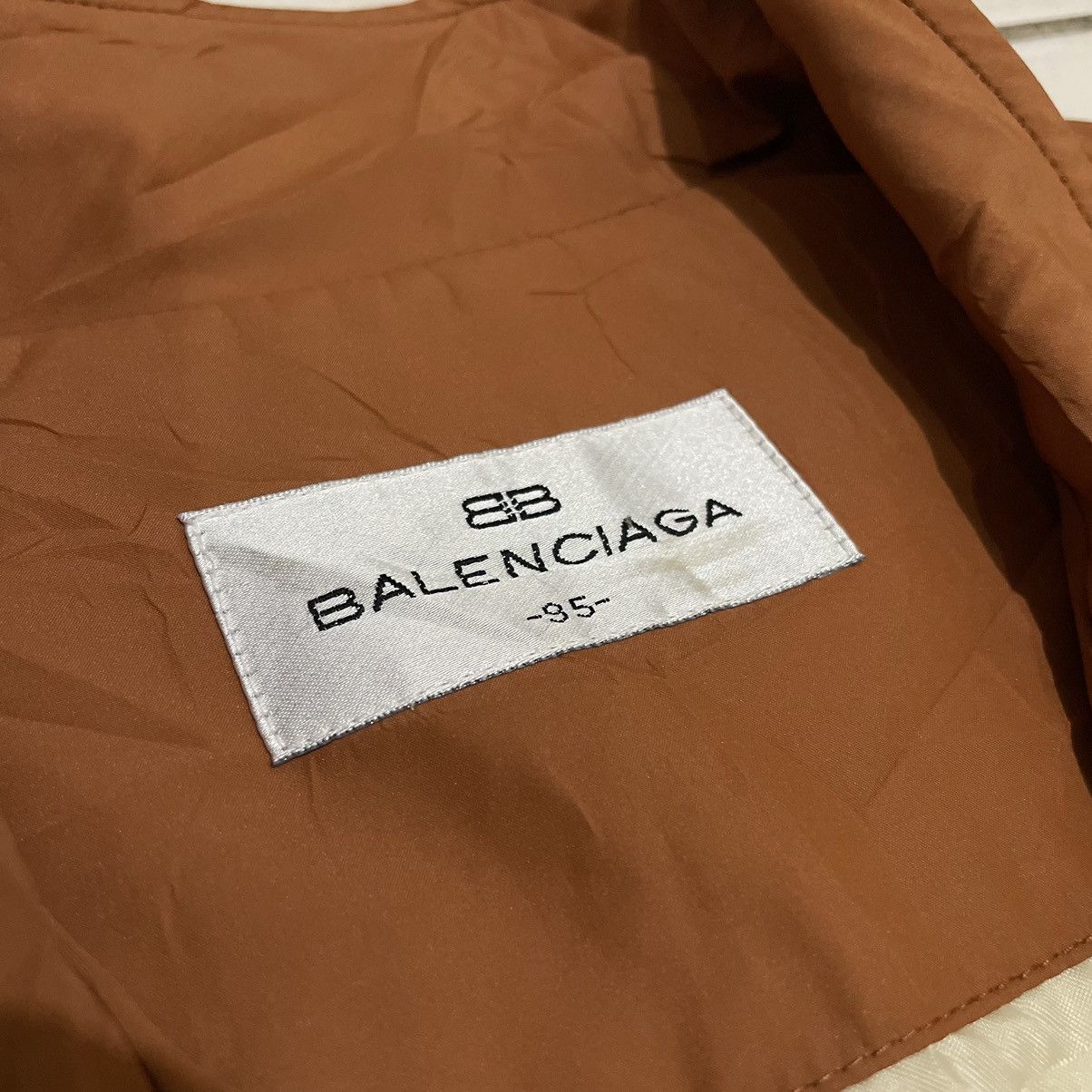 Balenciaga × Vintage Vintage Balenciaga Bomber Casual Jacket Size US M / EU 48-50 / 2 - 2 Thumbnail