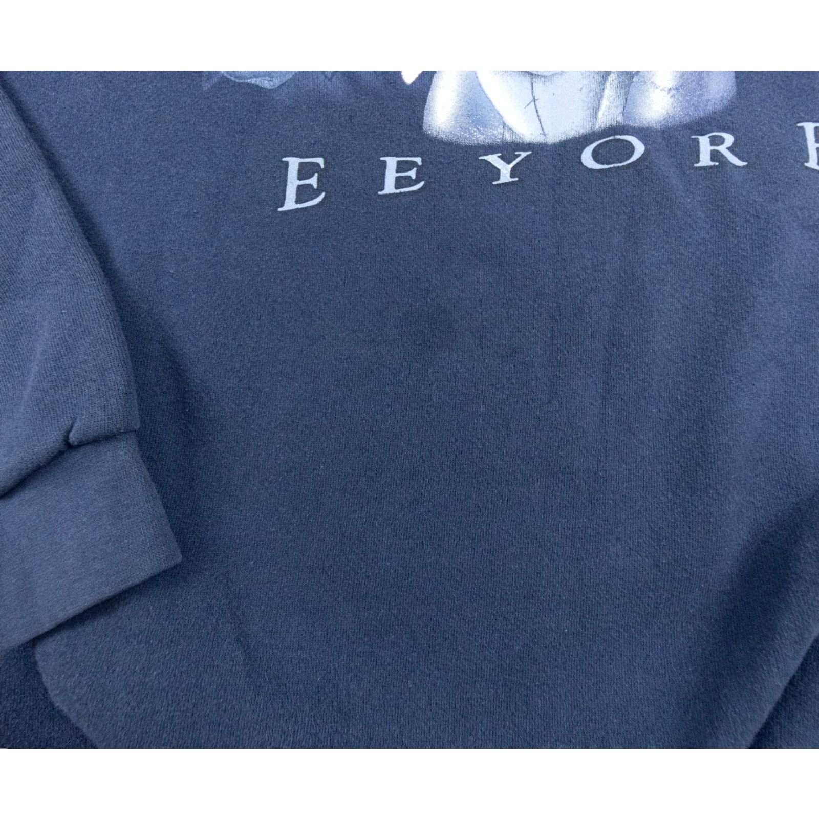 Disney VINTAGE Disney Eeyore Sweatshirt Mens XL Blue Crewneck Sweatshirt 90s Disney Store Sweater Logo All Seasons 90s Theme Mens Size US XL / EU 56 / 4 - 4 Thumbnail