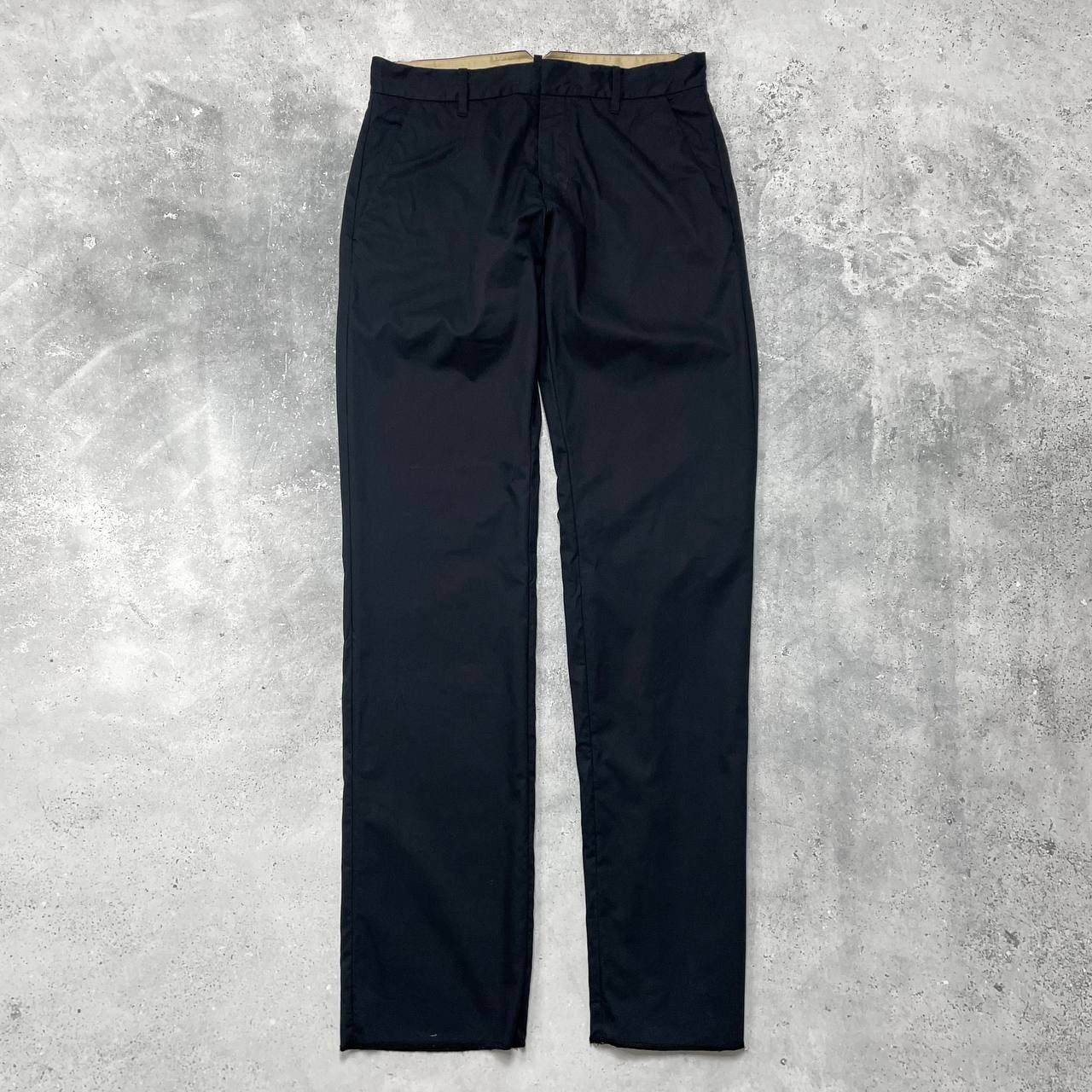 Diesel Diesel Black Gold Cotton Pants Black Size W32 L35 Size US 32 / EU 48 - 1 Thumbnail