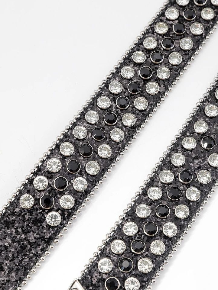 Japanese Brand Rhinestone skull belt Size ONE SIZE - 3 Thumbnail