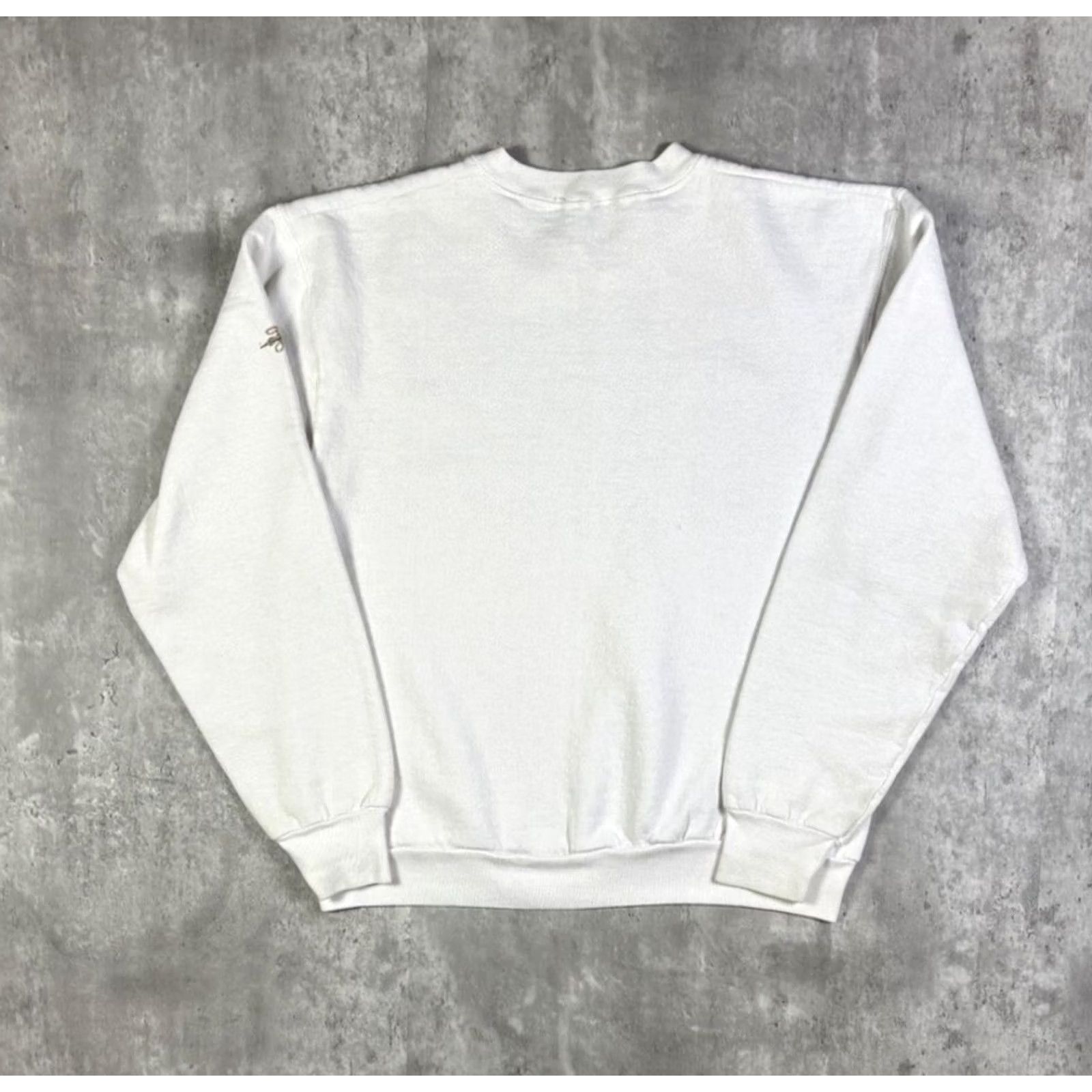 Fruit Of The Loom Vintage 80s Polar Bear Christmas Snowflake Sweatshirt White Pullover L Size US L / EU 52-54 / 3 - 2 Thumbnail