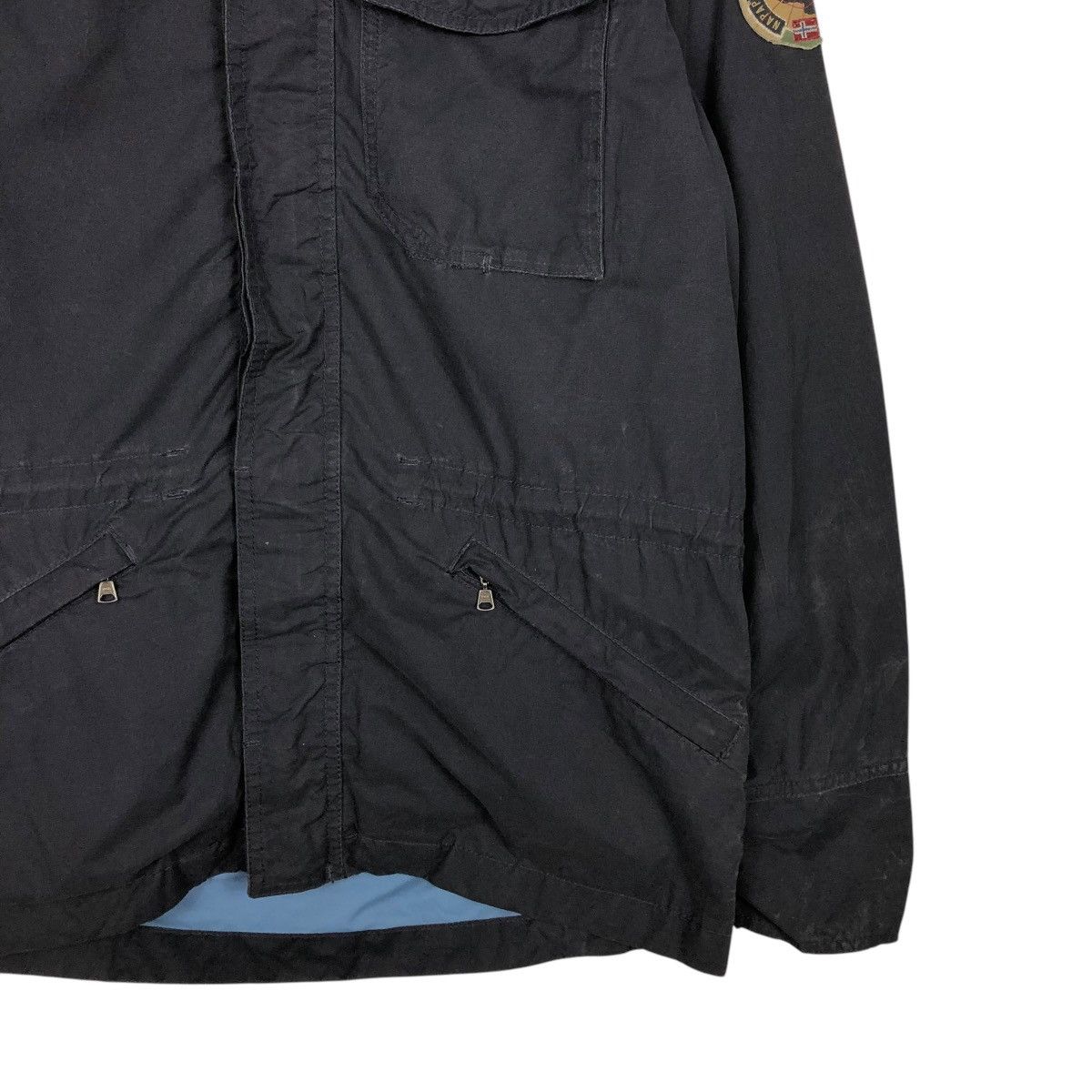 Napapijri 🔥VINTAGE NAPAPIJRI JACKET BIG LOGO BLANKET Size US S / EU 44-46 / 1 - 8 Thumbnail