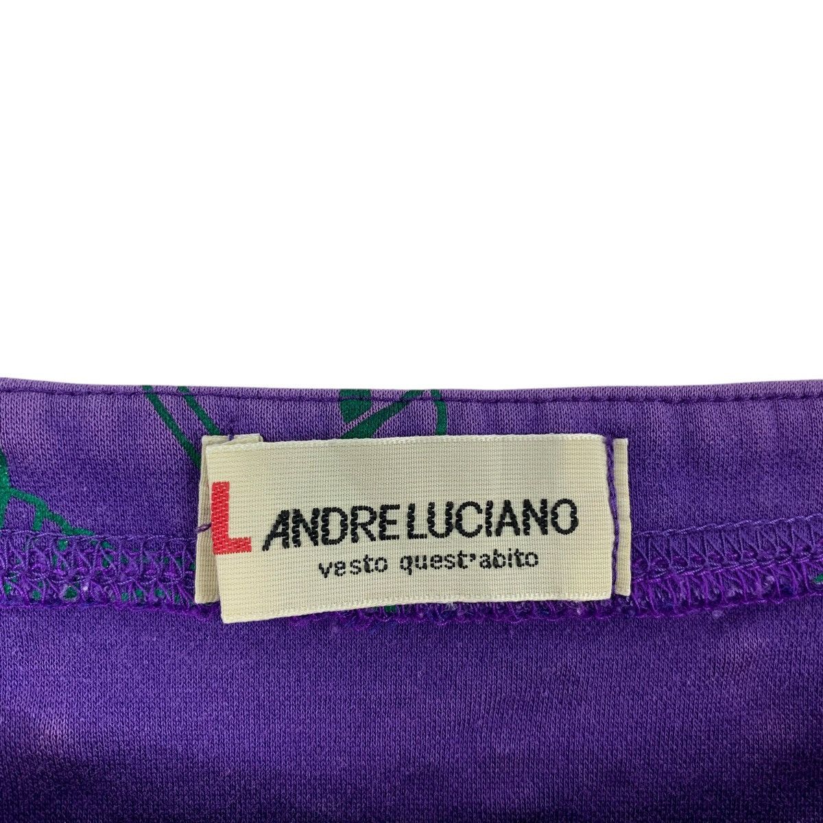 Andreluciano Vintage ANDRE LUCIANO Vesto Quest’Abito Fullprint Tshirt Size M / US 6-8 / IT 42-44 - 4 Thumbnail